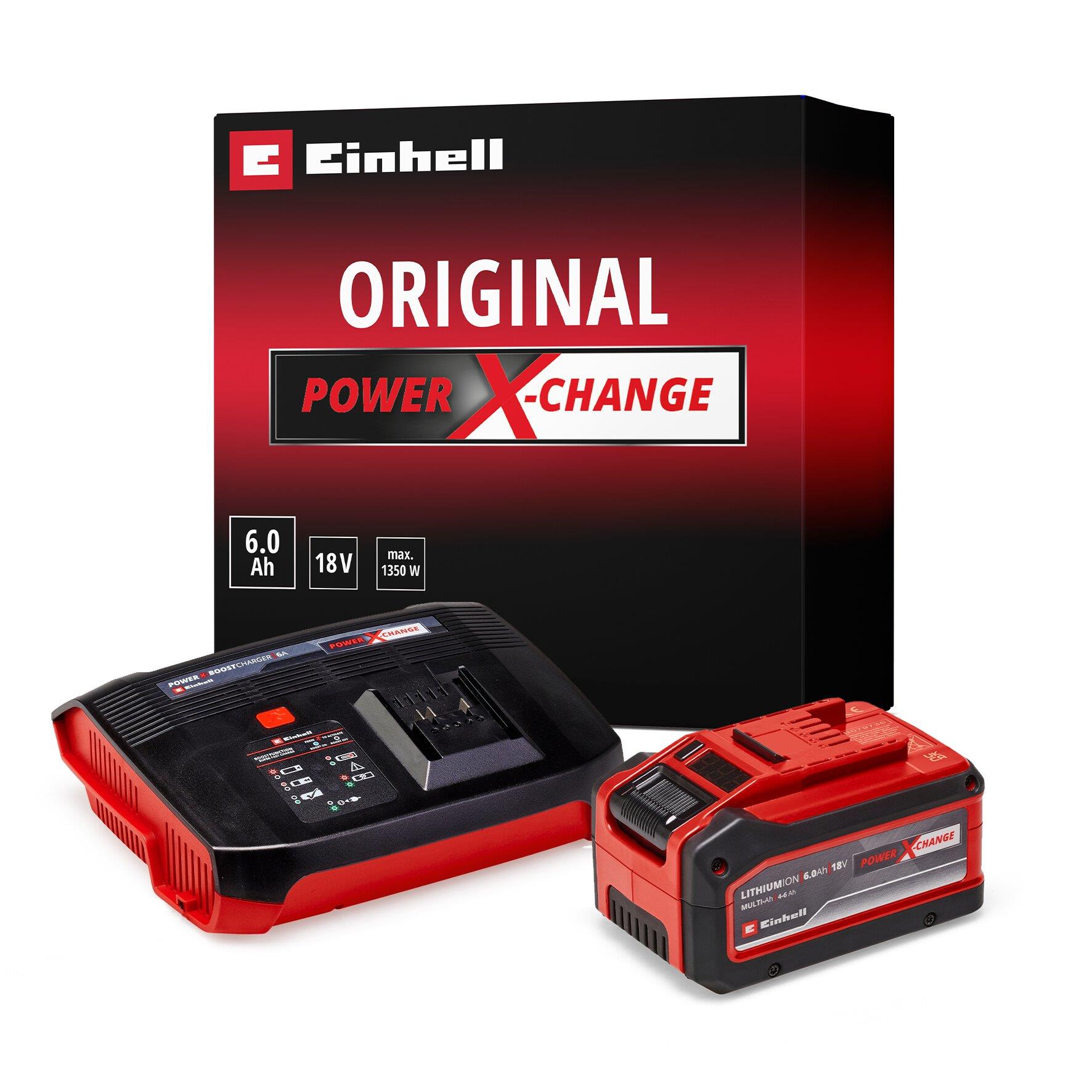 Einhell Accessory 18V 4-6 Ah & 6A Boostcharger, Akü & Şarj Cihazı
