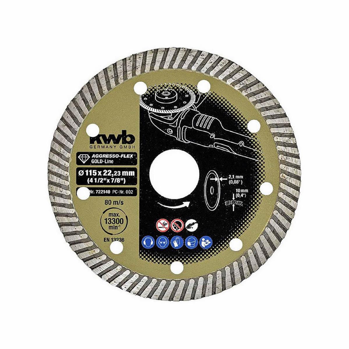 KWB 115 mm Elmas Granit Kesme Taşı (EİNHEL.49722140)