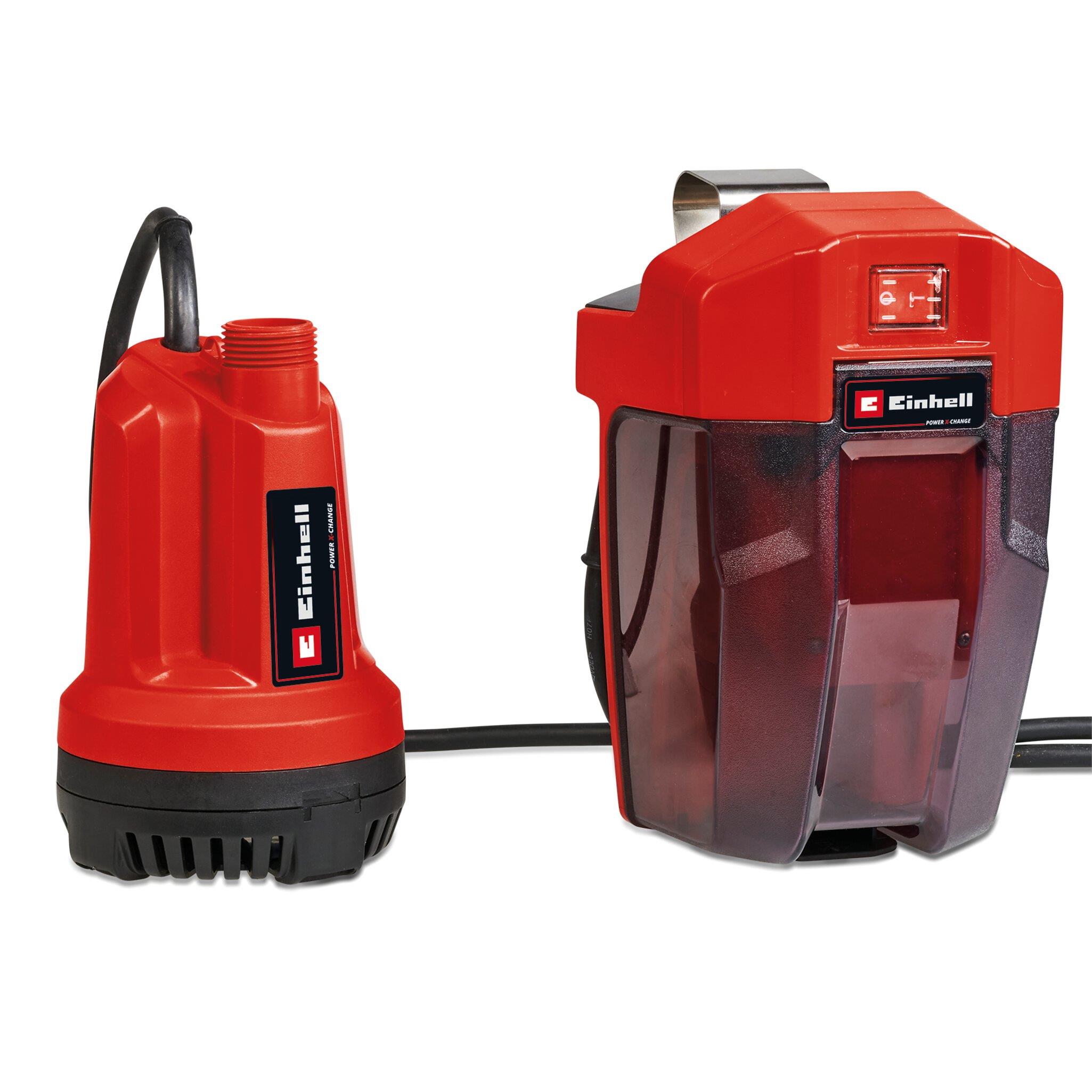 Einhell Expert GE-SP 18 Li - Solo, Akülü Dalgıç Pompa - Temiz Su (Akü ve şarj cihazı dahil değildir)