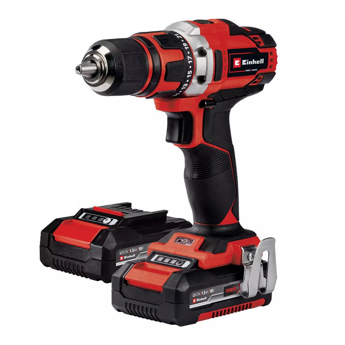 Einhell TE-CD 18/40 Li Çift Akülü 1.5 Ah Matkap (EİNHEL.4513939)