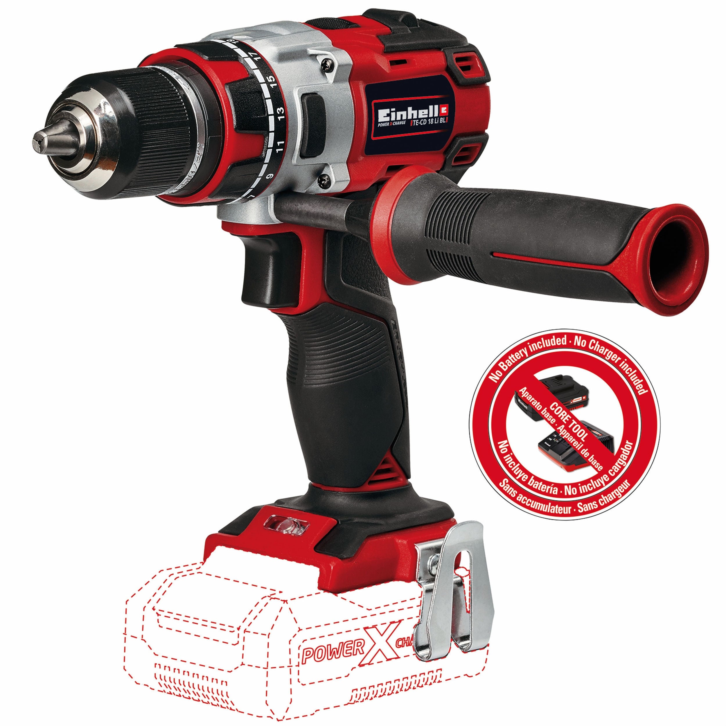 Einhell TE-CD 18 Li Brushless Solo Kömürsüz Akülü Matkap (EİNHEL.4513850)