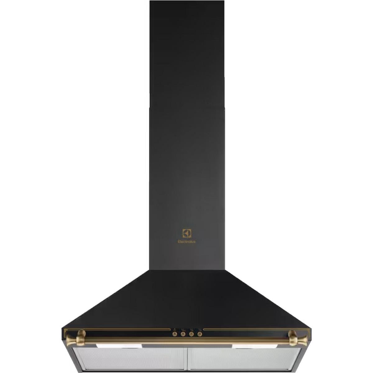 Electrolux Mat Siyah 60 cm EFC226R Rustik Duvar Tipi Davlumbaz (ELX.942022433)