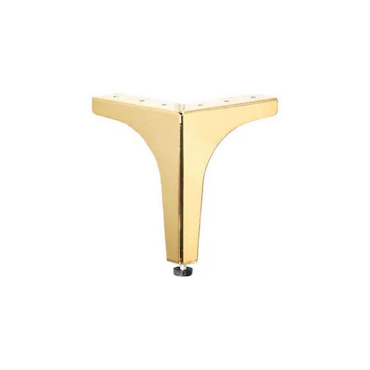 Keskin Altın 12,5 cm Dekoratif Metal Mobilya Ayağı (EMR 753)