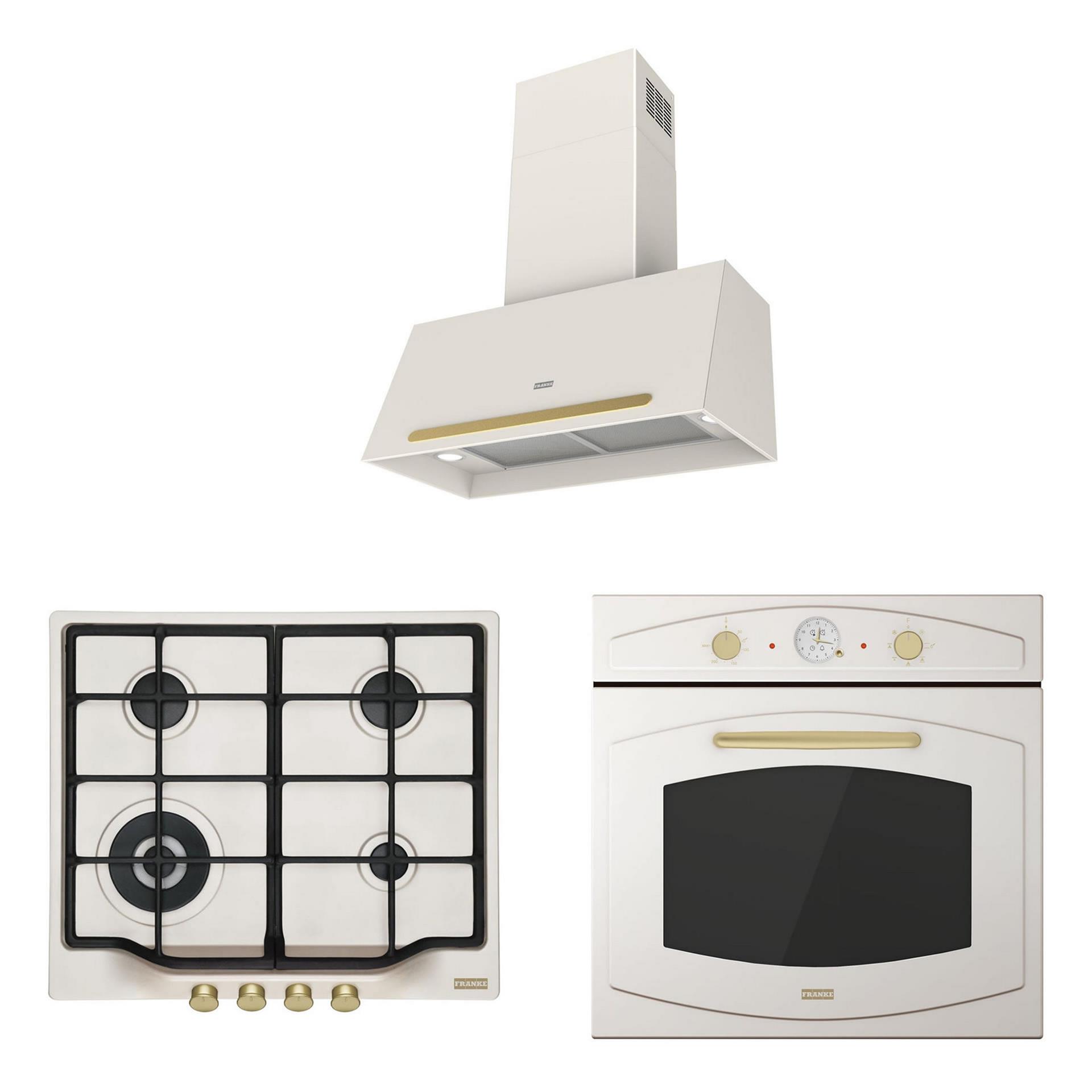 Franke Krem Classic Ankastre Set (3' Lü Set)
