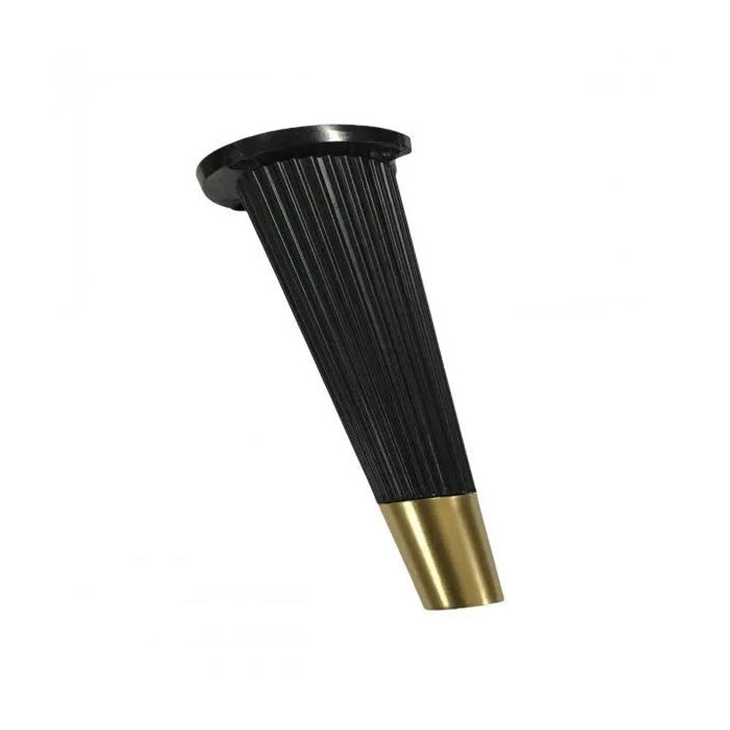 Gürden 15 CM KONİK ÇİZGİLİ AYAK SİYAH (GD-KOC-SİYAH)