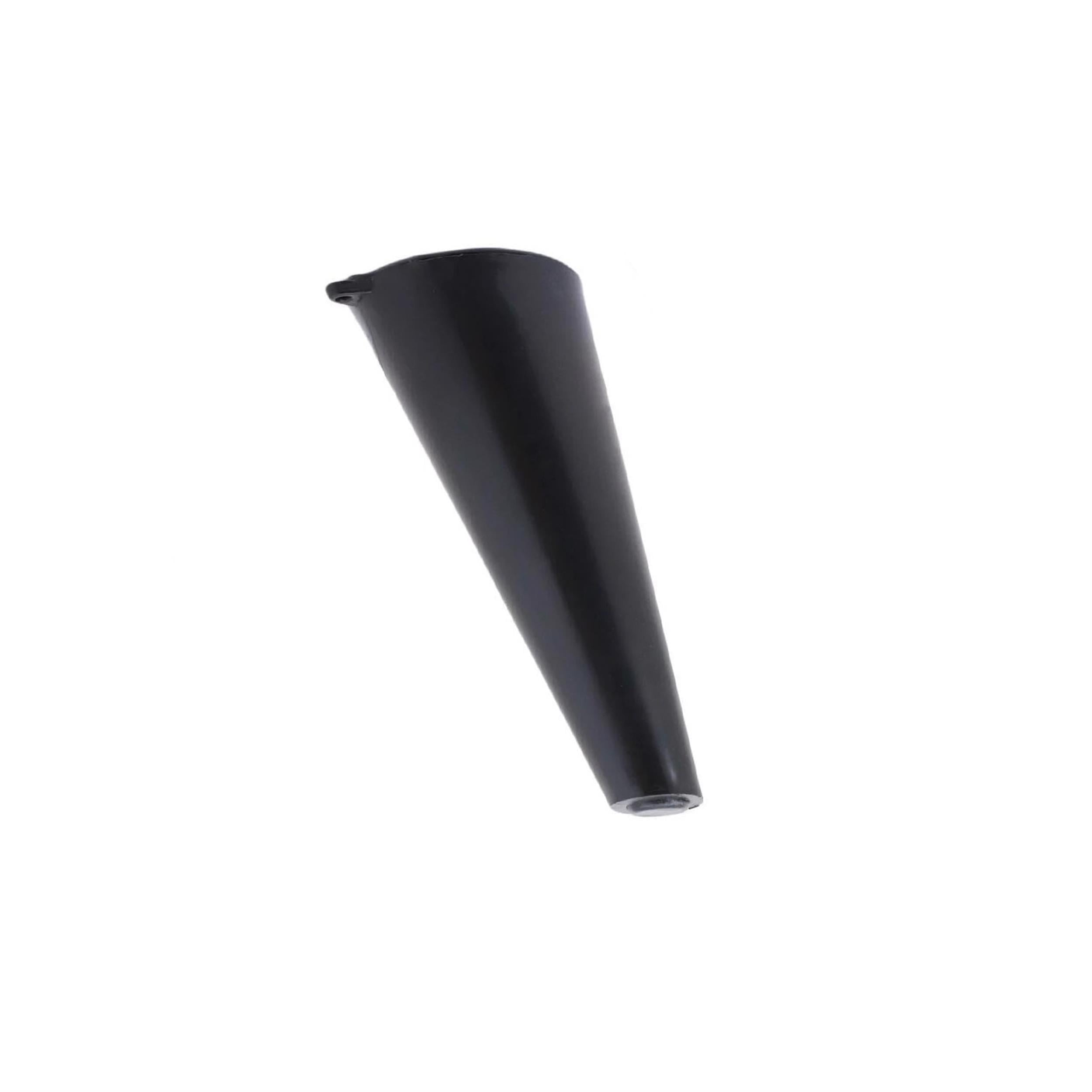 Gürden 15 CM KONİK DÜZ AYAK SİYAH (GD-KOD-SİYAH)