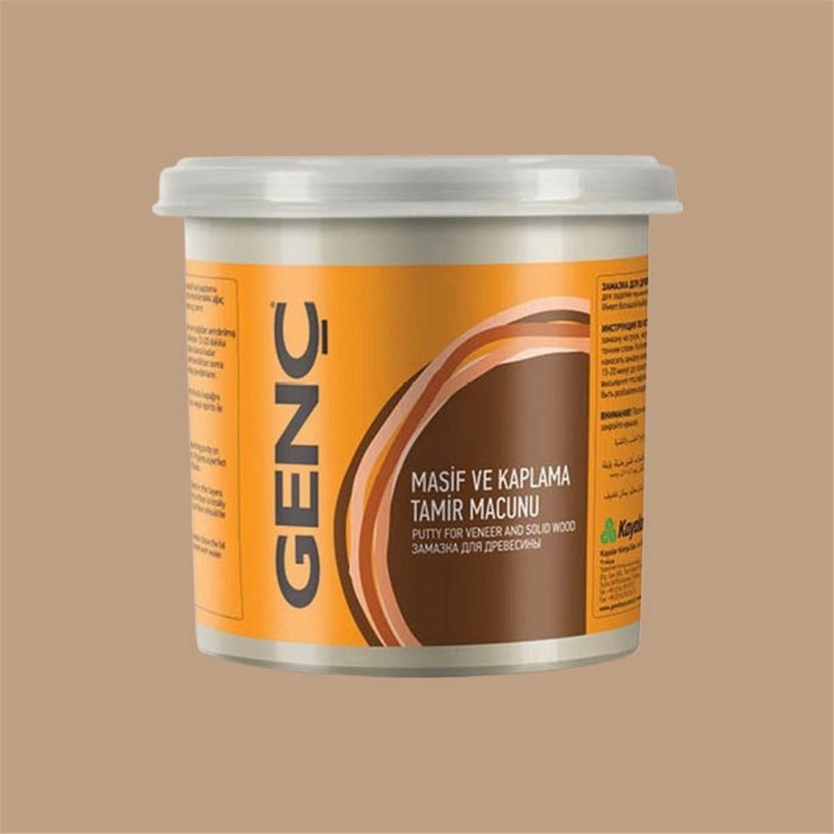 GENÇ Açık Ceviz 230 Gr. Masif ve Kaplama Tamir Macunu (GENÇ.T43015)