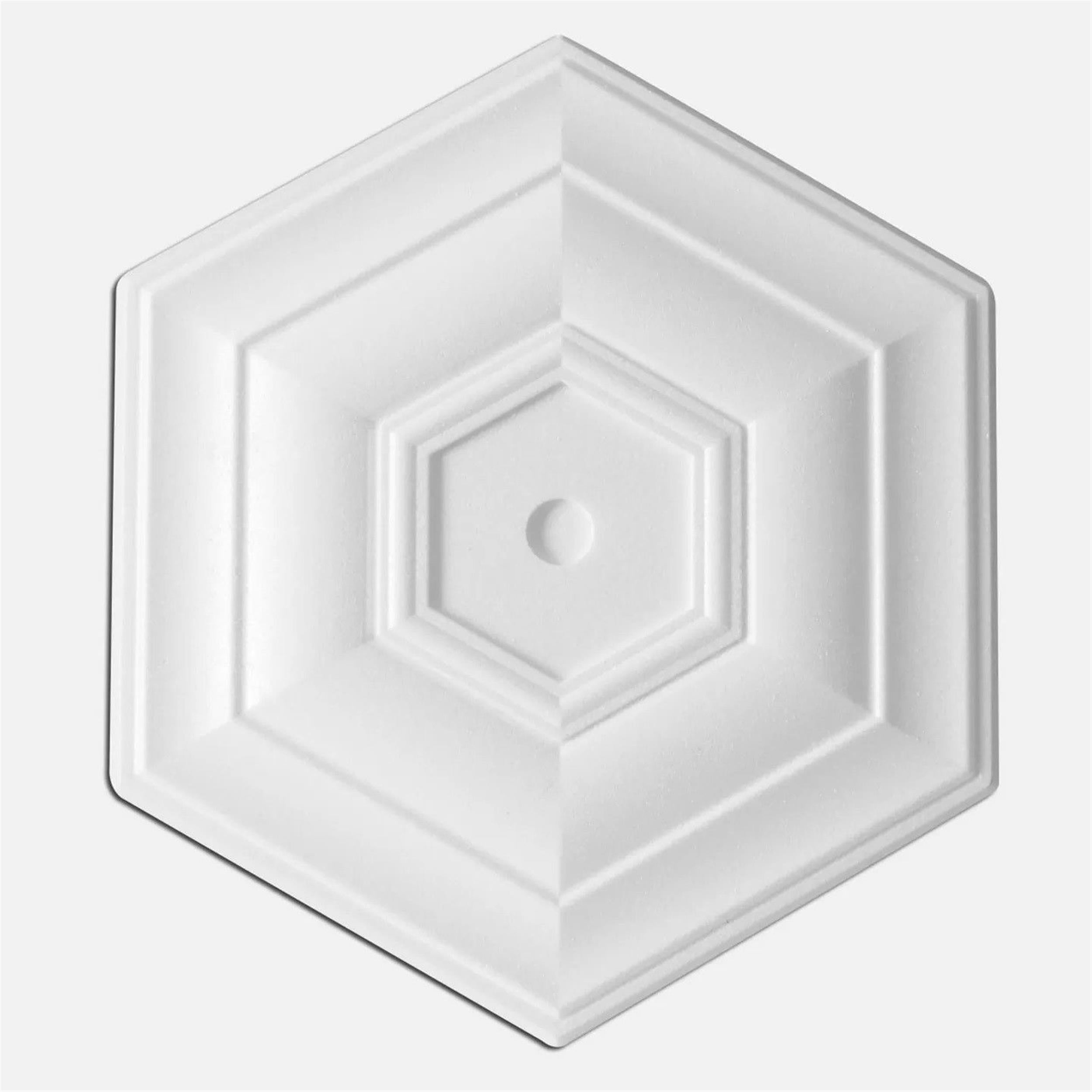 Andpol Polistren Büyük Altıgen Tavan Göbeği (GS06-51)