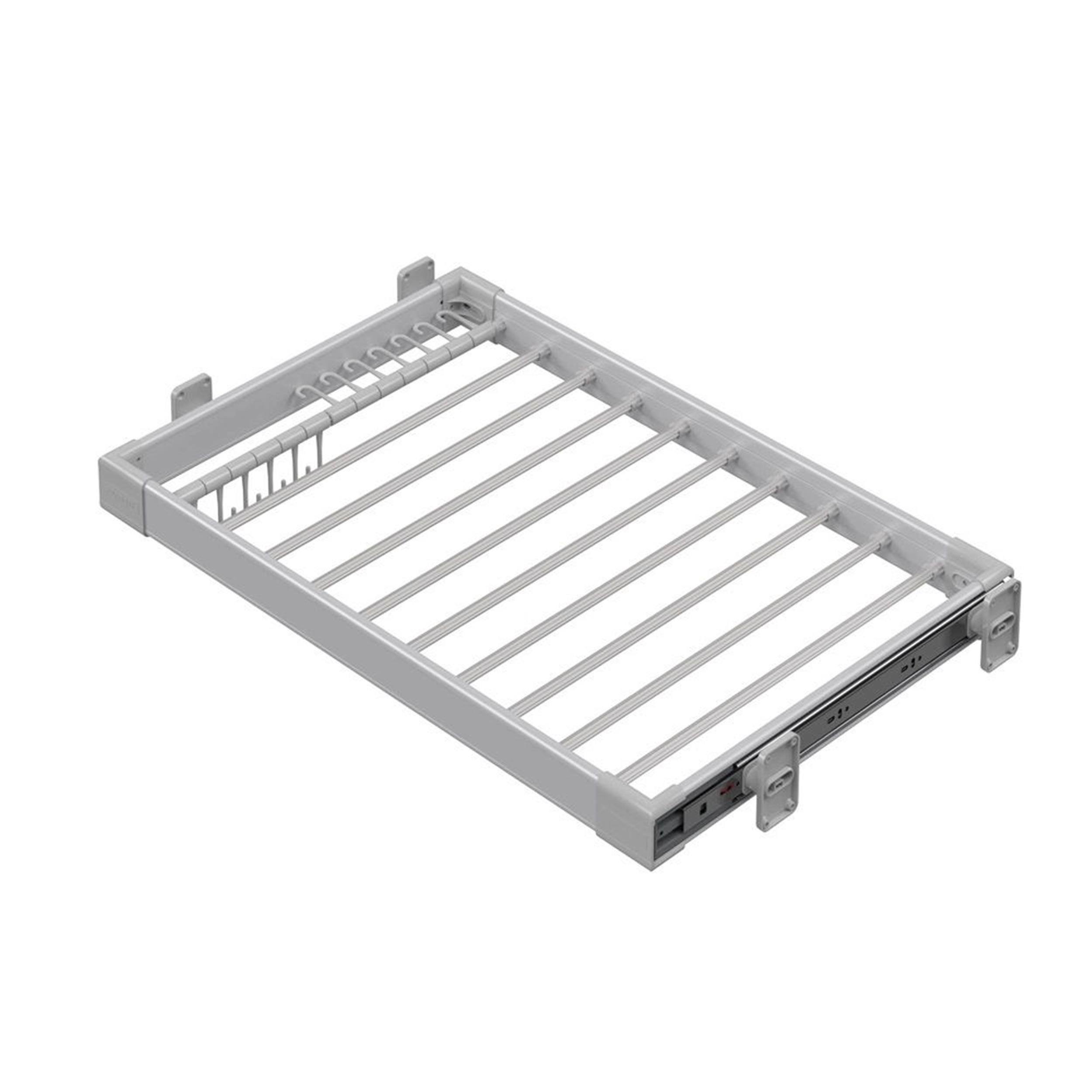 Huzur Alüminyum Borulu 60 cm Tavan Bağlantılı Teleskopik Pantolonluk (H 7303)