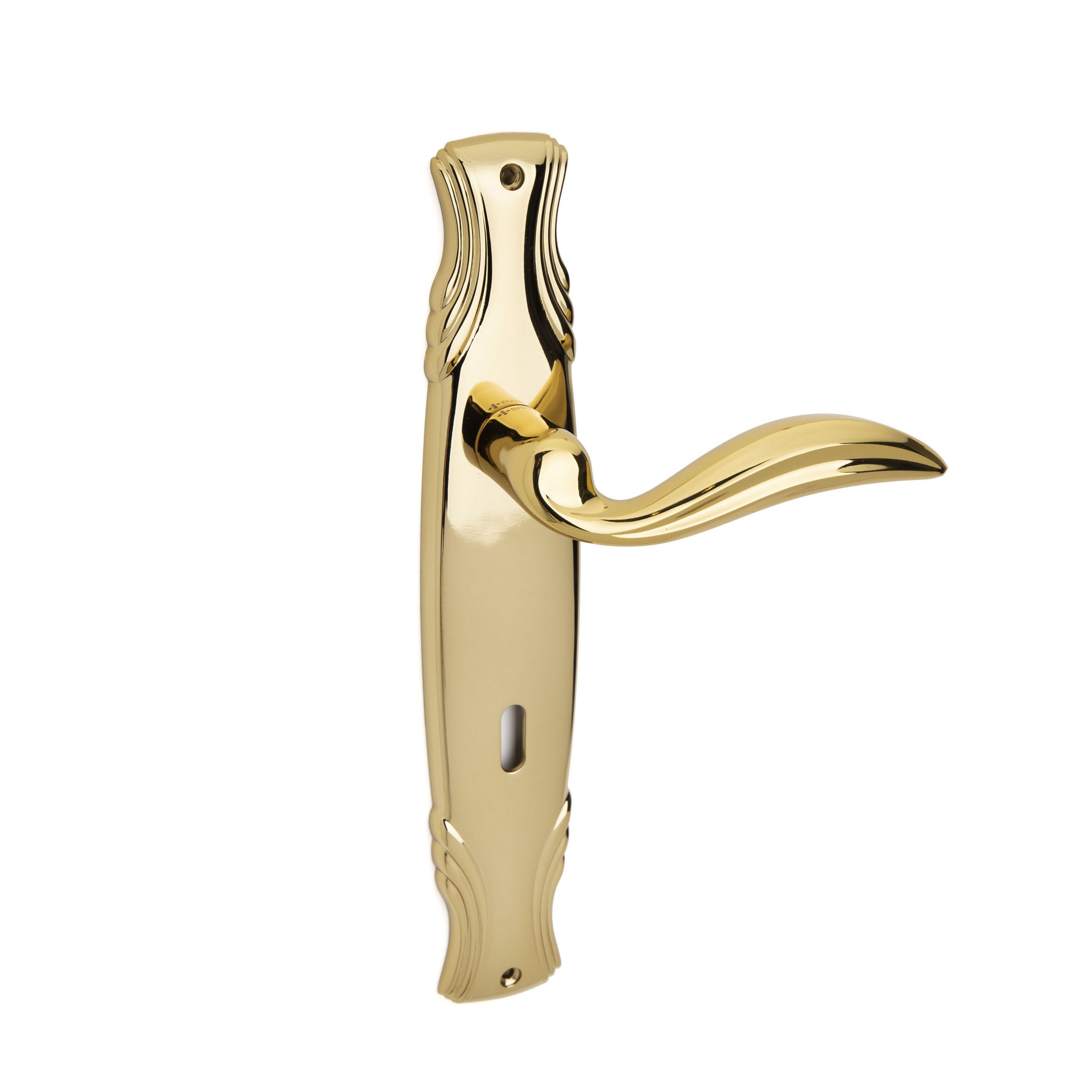 System Altın Diana Aynalı Oda Kapı Kolu (HA126PL15N GL)