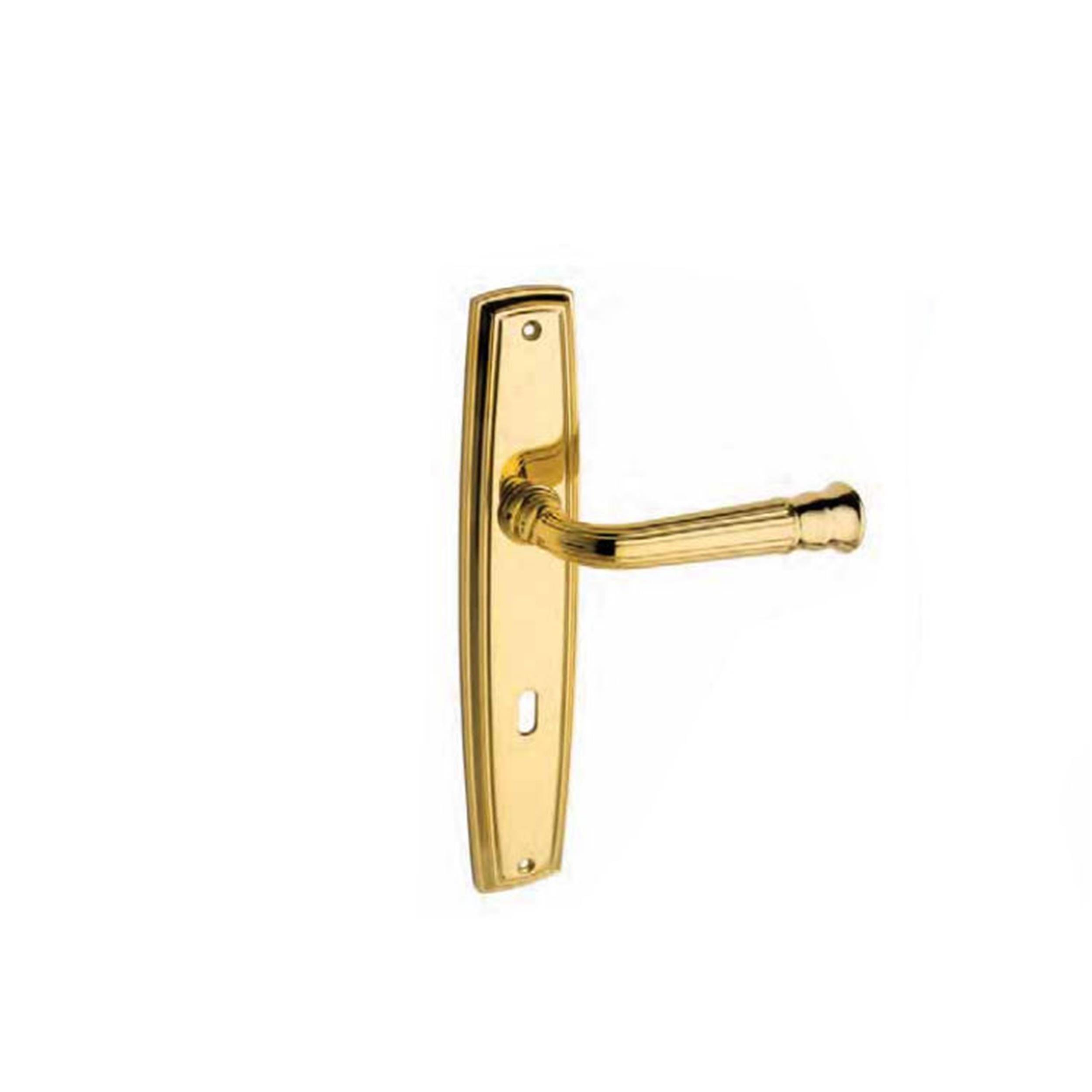 System Altın Despina Aynalı Banyo Kapı Kolu (HA132PL13W GL)