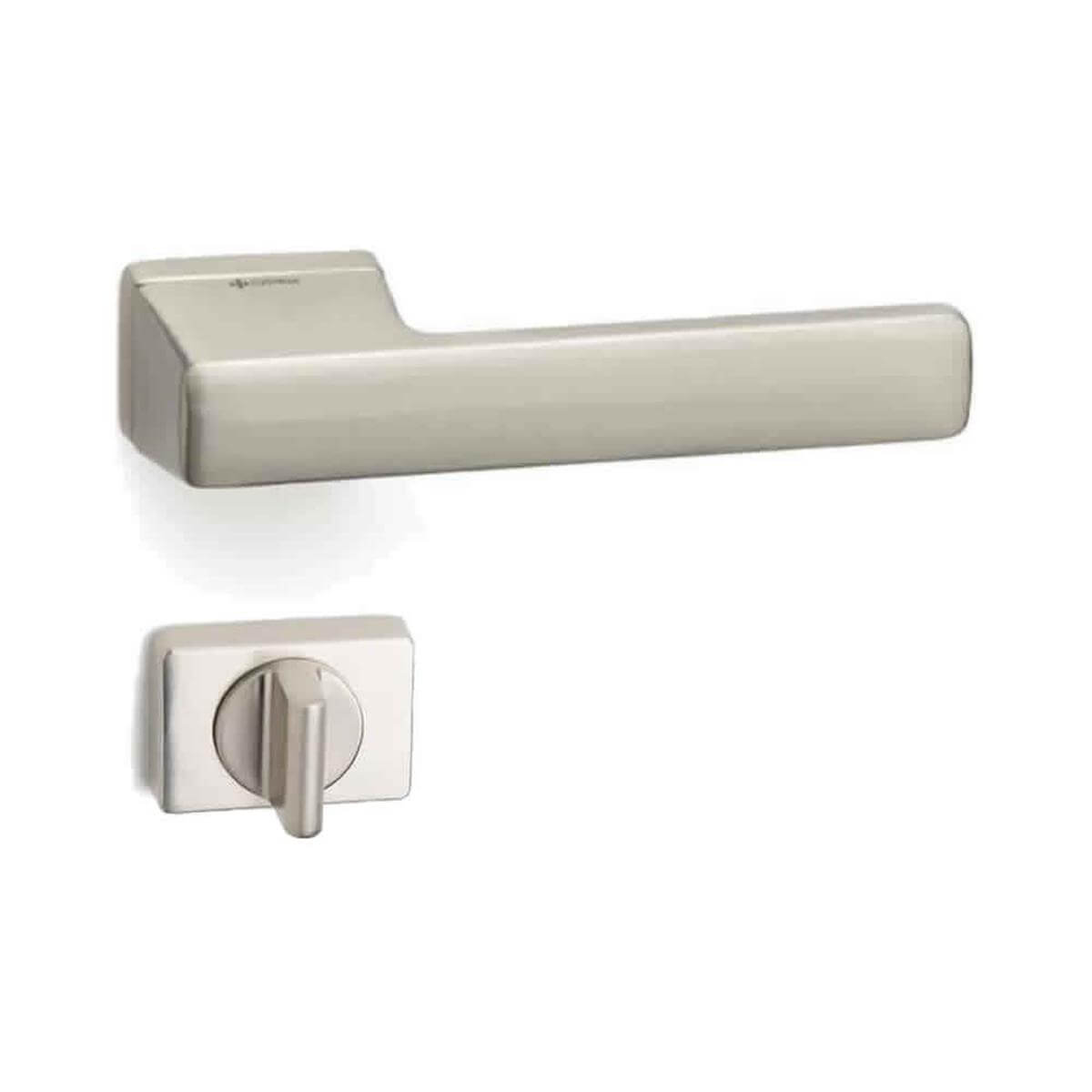 System Nikel Saten Coral Banyo Kapı Kolu (HA200RO15W NB)