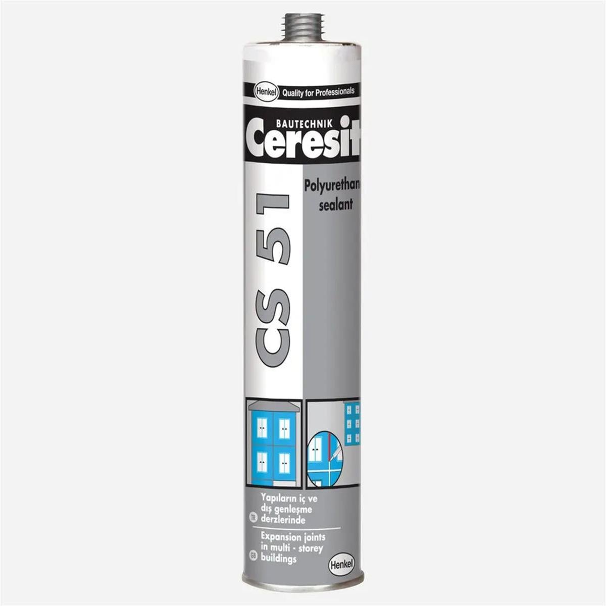 Ceresit Gri 280 Ml. CS 51 FC İnşaat Polüretan Mastik (HNKL-2721474)