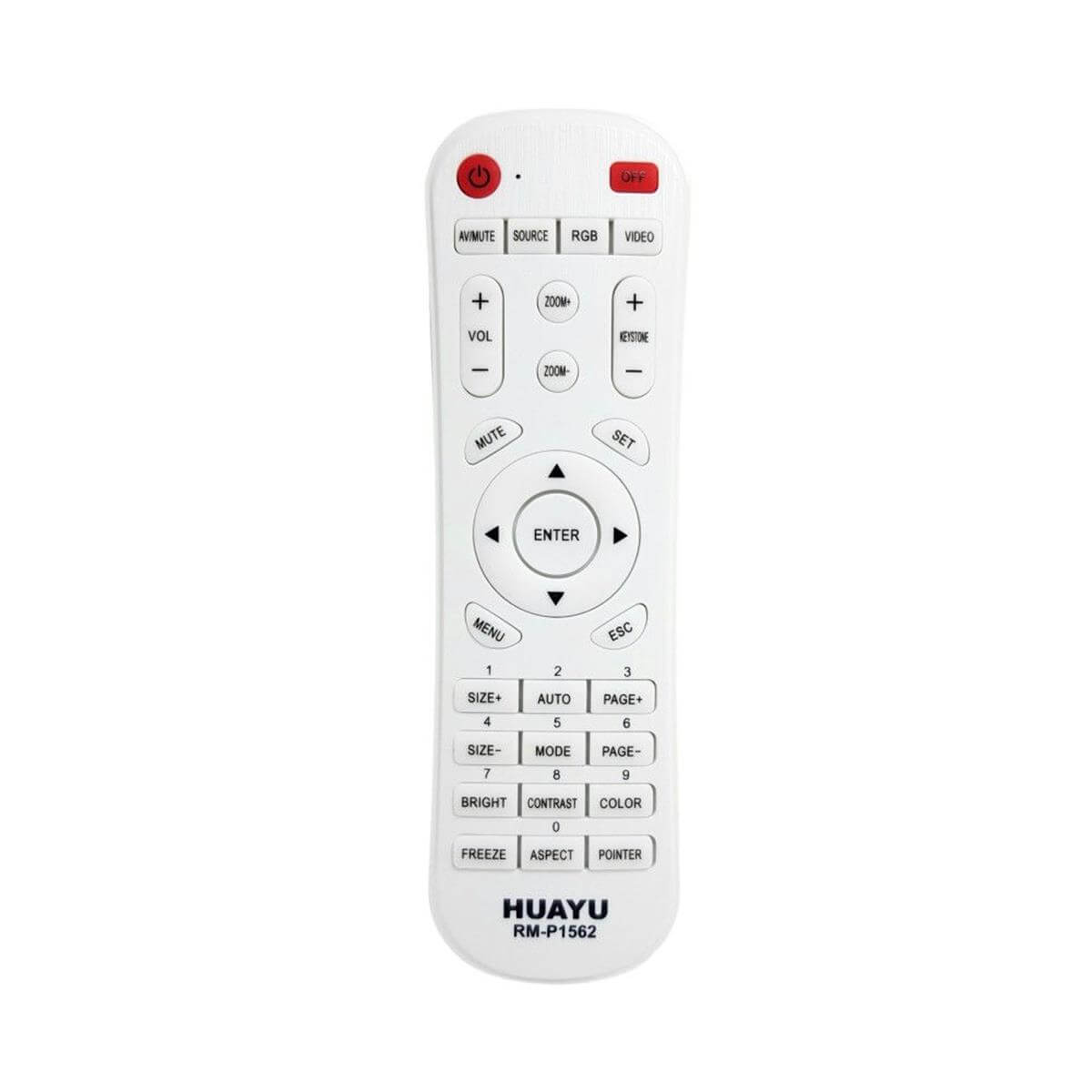 Huayu RM-P1562 Universal Projeksiyon Kumandası (HUAYU.P1562)