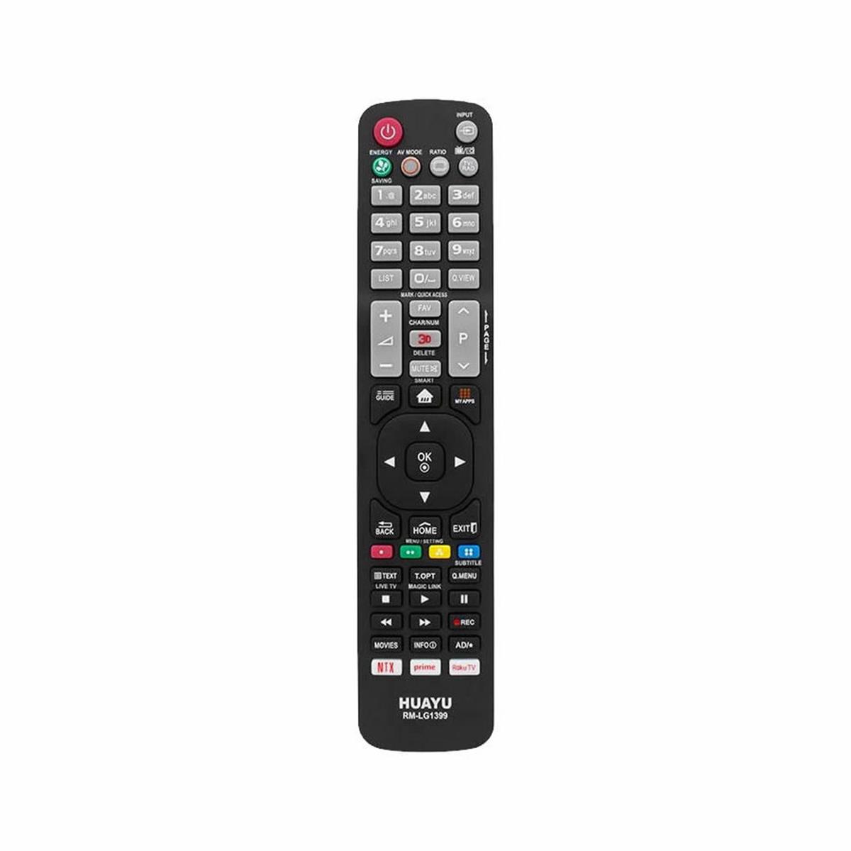 Huayu RM-LG1399 LG Netflix - Prime Video Tuşlu Universal LCD-LED Televizyon Kumandası (HUAYU.SM1398)