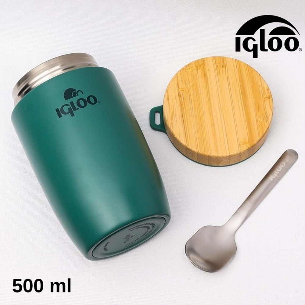 Igloo Yeşil 500 Ml. Bamboo Yemek Termosu (IGLOO.205789.Y)