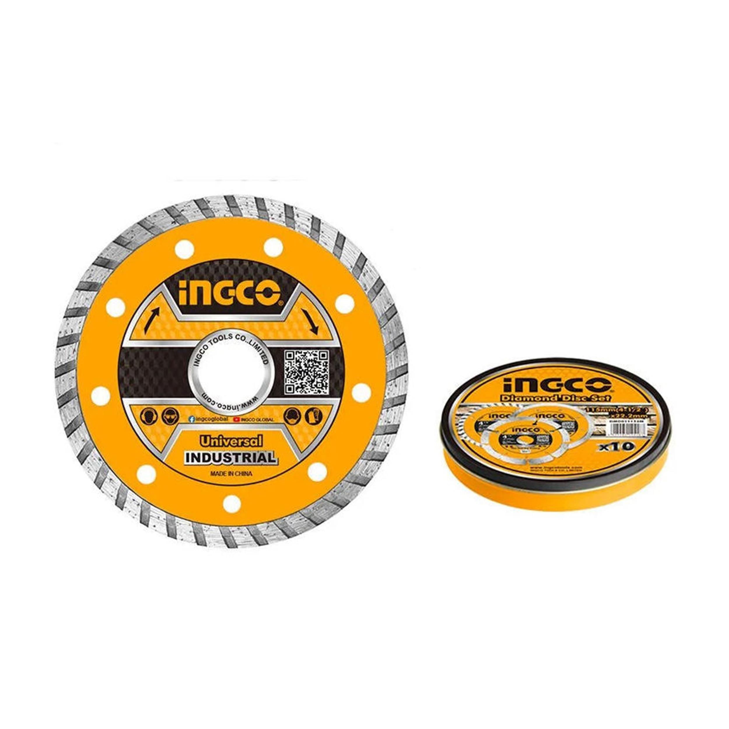 İngco 100x16 mm Turbo Elmas Disk (ING-DMD031002M)
