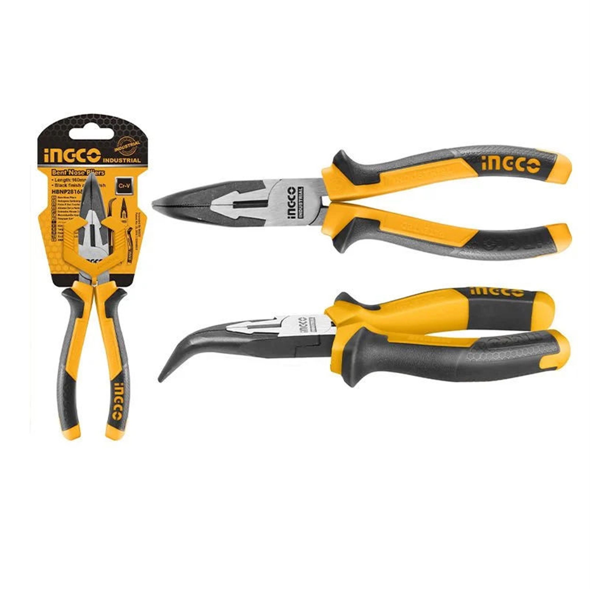 İngco 160 mm Eğri Kargaburun Pense (ING-HBNP28168)