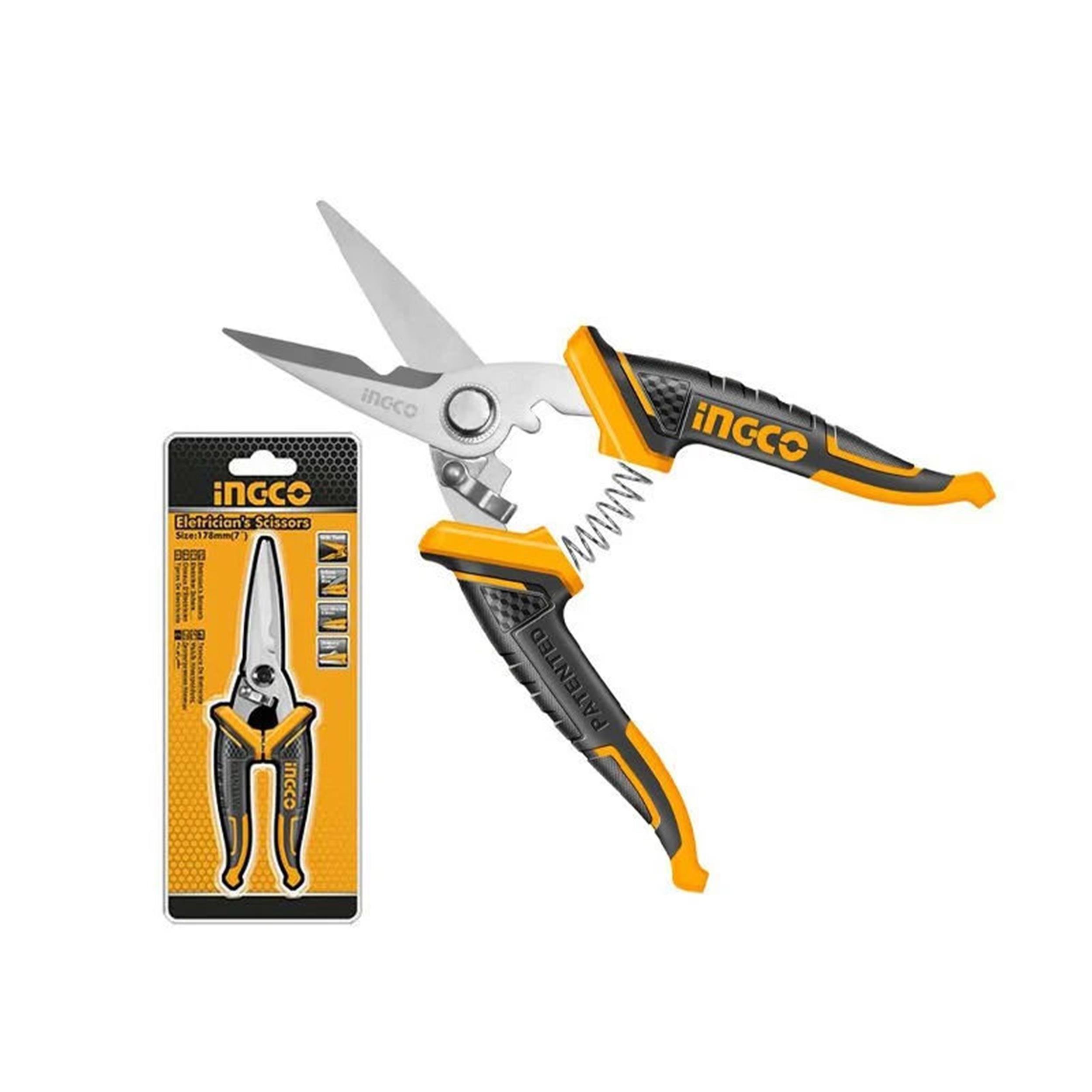 İngco 178 mm Endüstriyel Elektrikçi Makası (ING-HES0187)