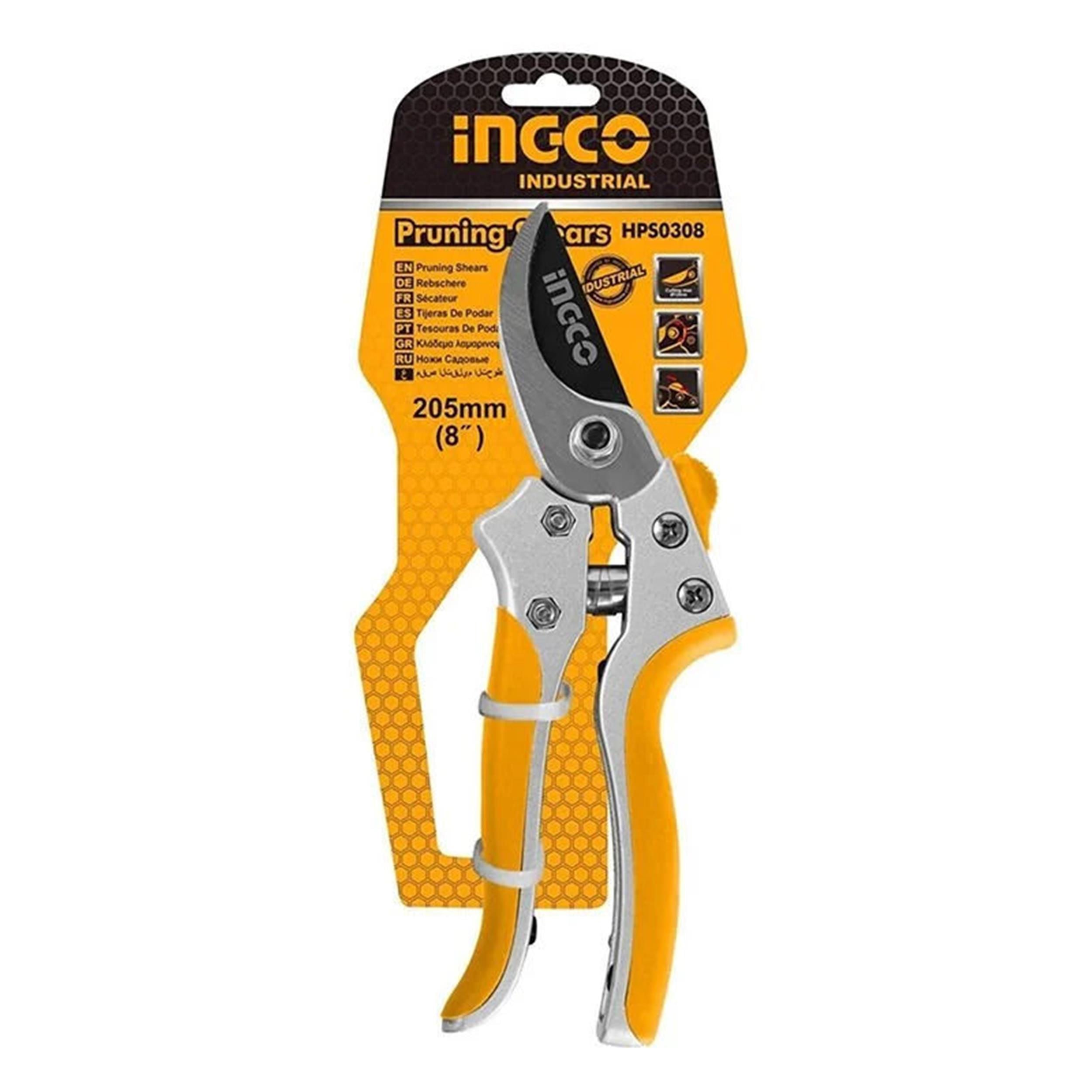 İngco 205 mm Endüstriyel Budama Makası (ING-HPS0308)