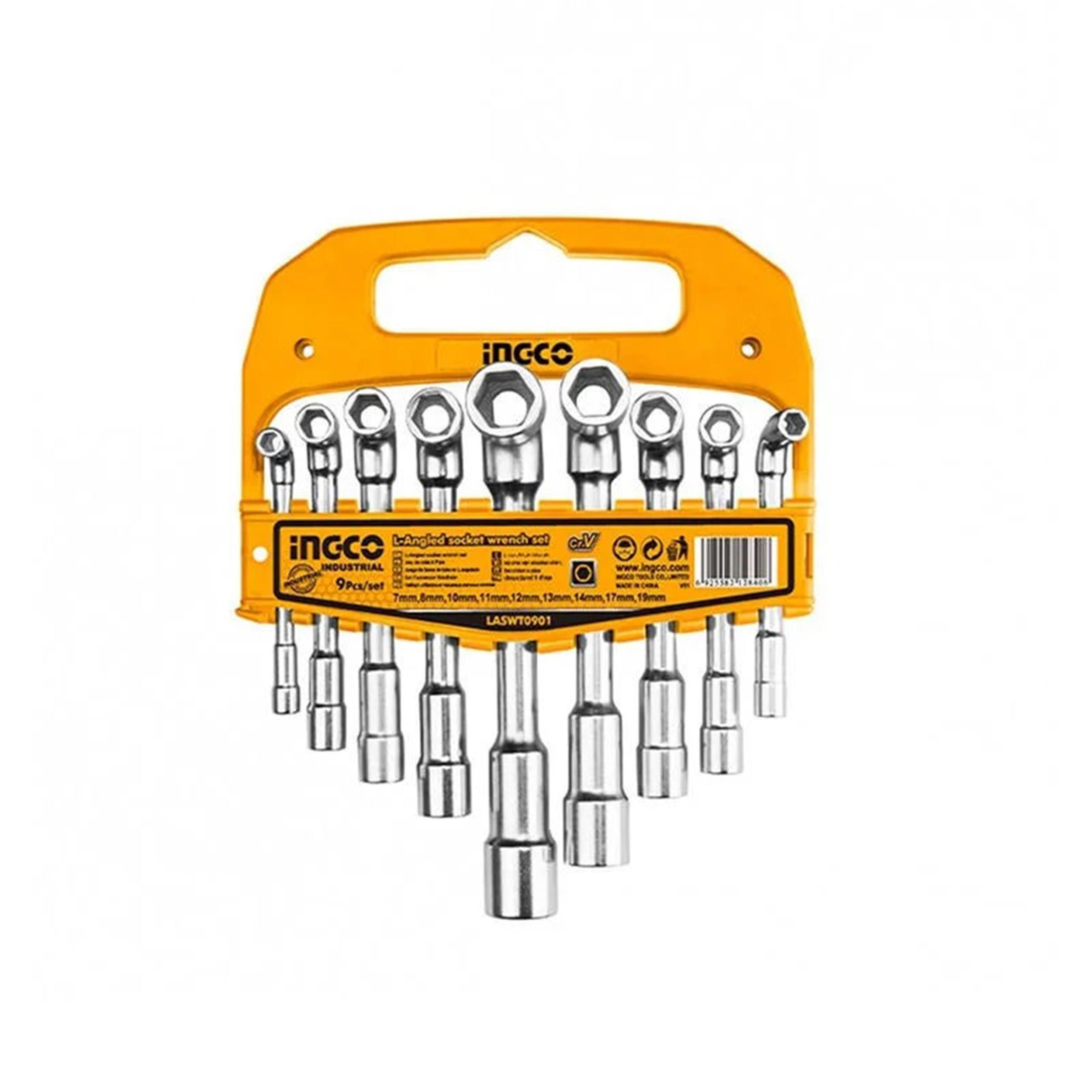 İngco 6 Parça L Açılı Lokma Anahtar Seti (ING-LASWT0601)