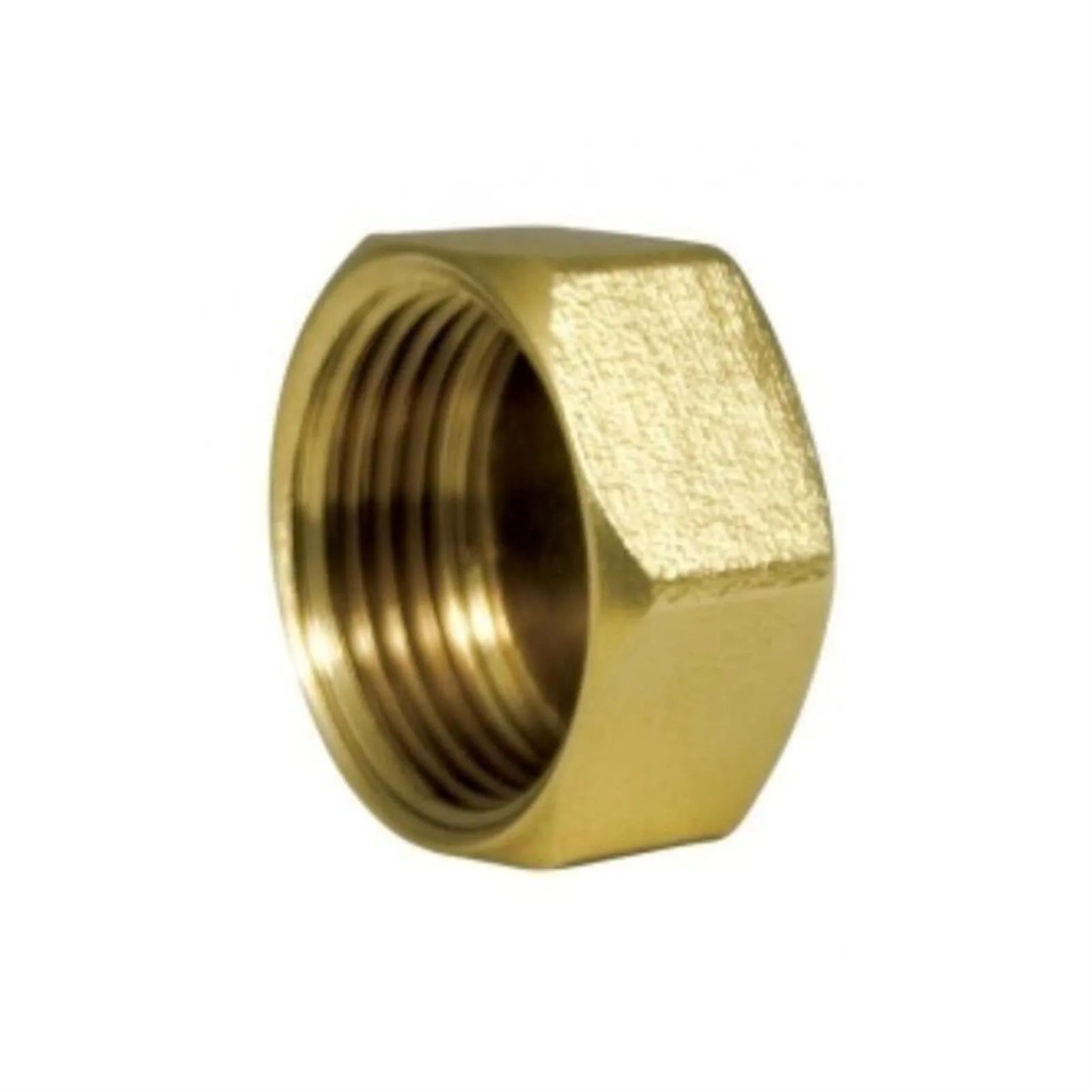 Kartes Sarı 1/2'' Dişi Kör Tapa (KAR.01.03.201)