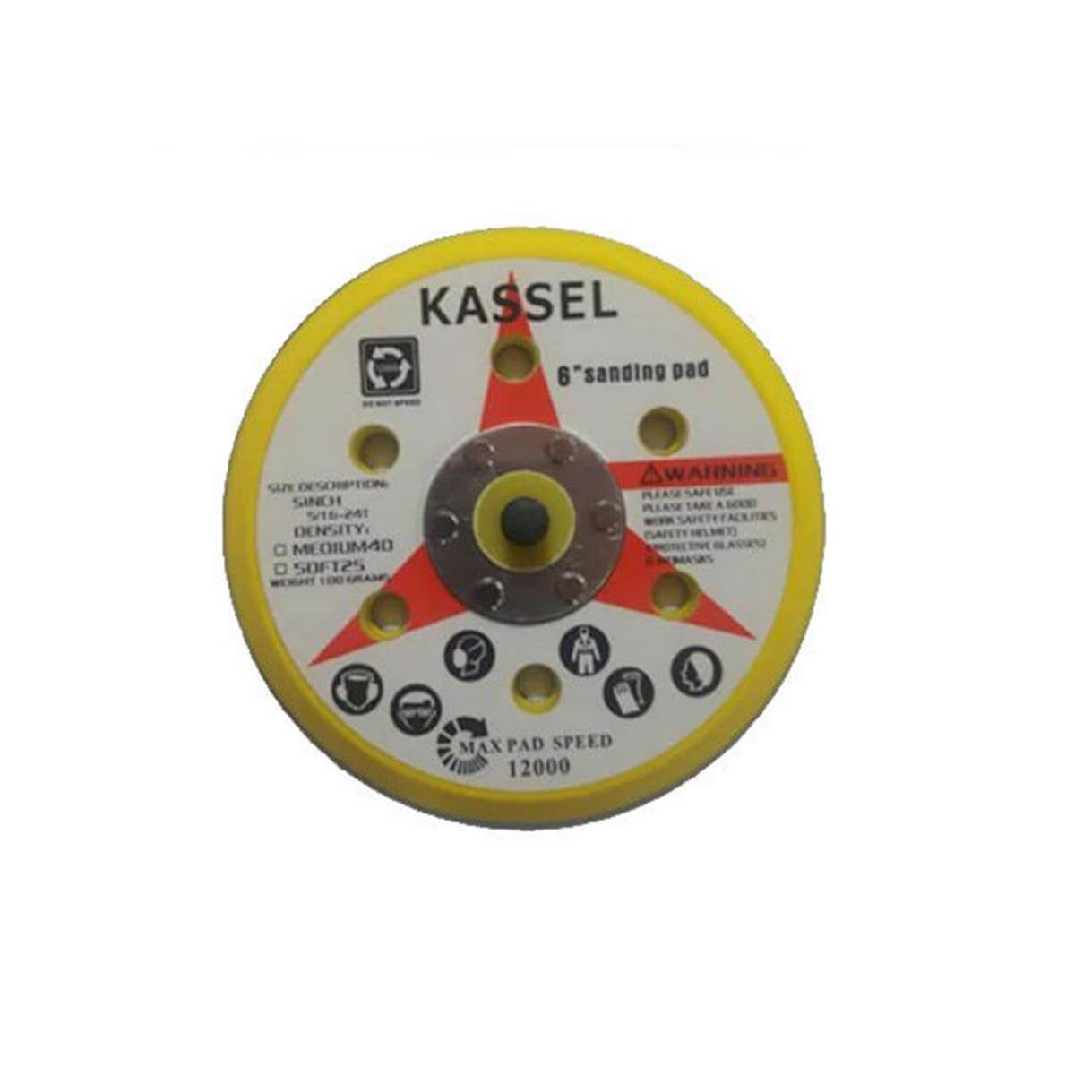 Kassel 150 Delikli Orbital Zımpara Altı (KASSEL.150-D)