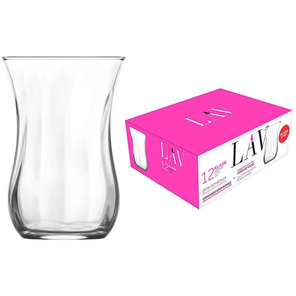 LAV Altılı Çay Bardağı (LV-30020 OPTE*12) | Afeks Yapı Market