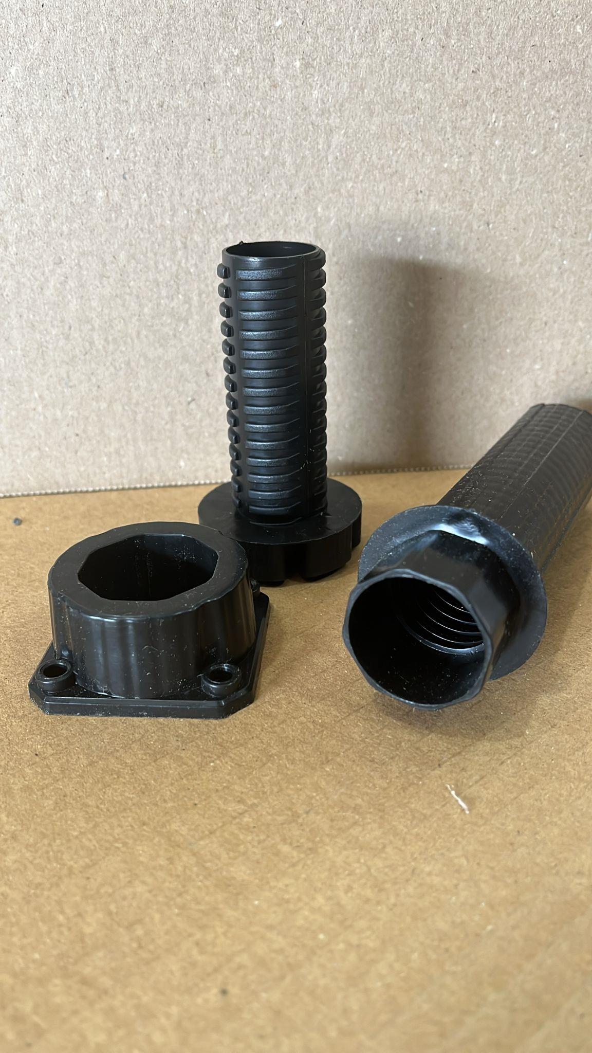 Metali Siyah 15x20 Ayarlı Baza Ayağı (M-6022.3)