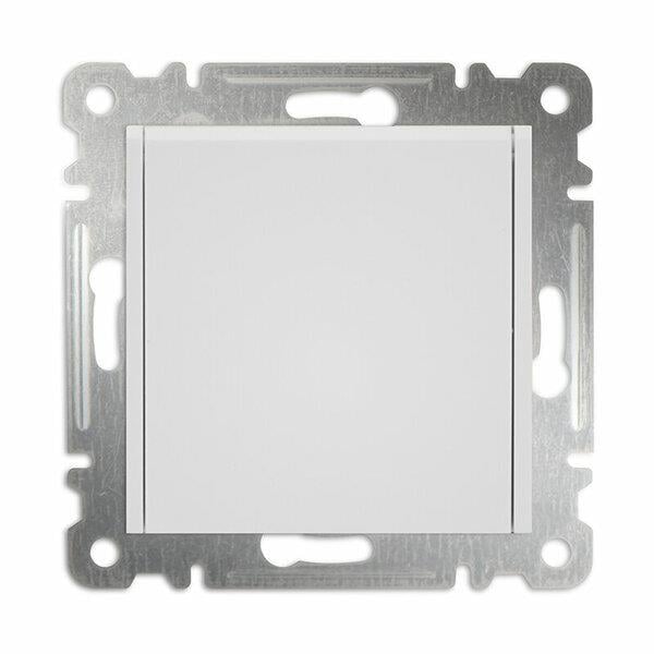 Makel Karea Kapaklı Topraklı Priz Modül + Kapak Beyaz