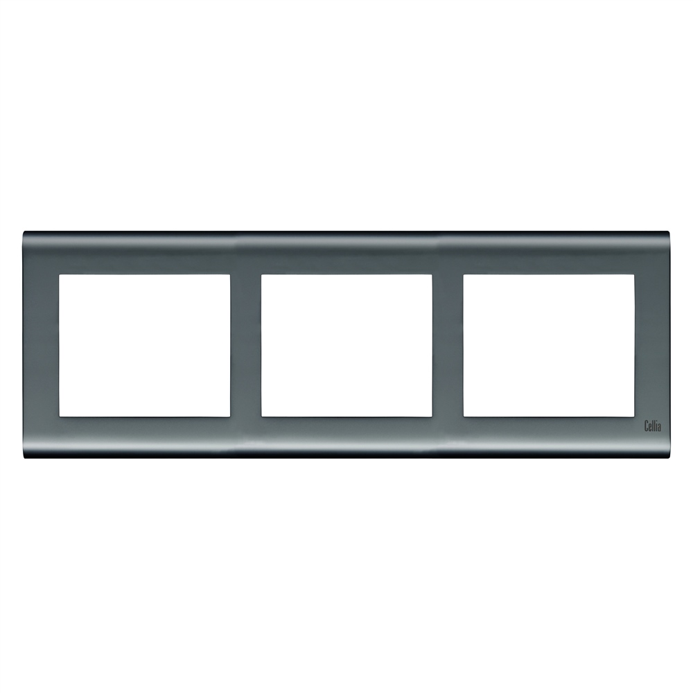 Makel Füme Cellia Üçlü Çerçeve (MAKEL.2350703)