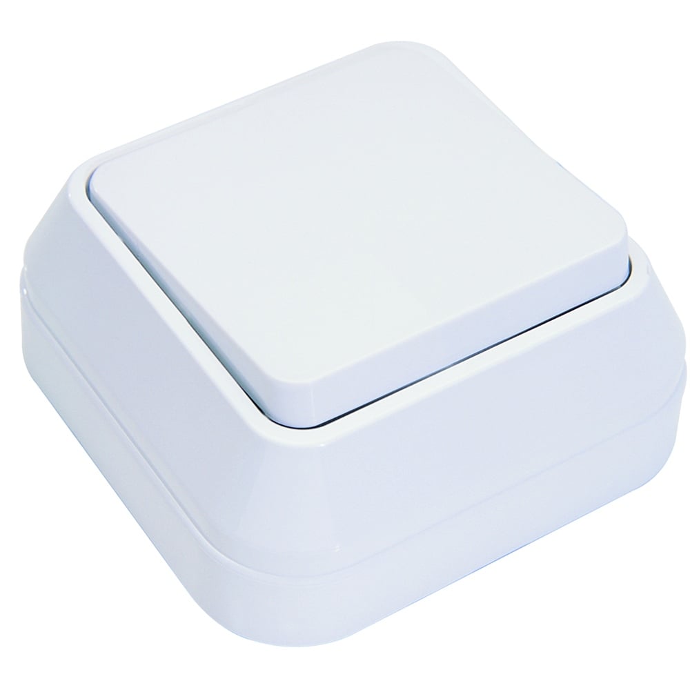 Makel Beyaz Sıva Üstü Anahtar (MAKEL.45101)