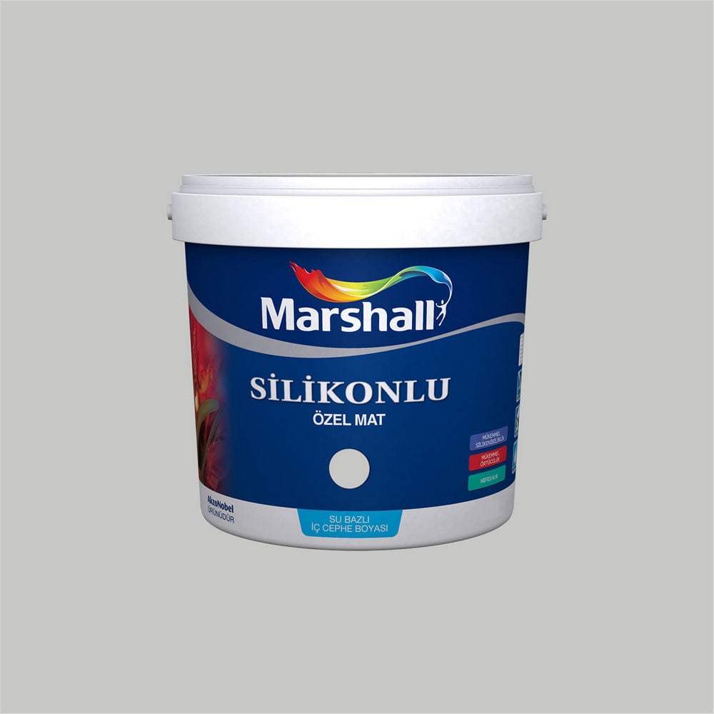 Marshall Kuzey Yıldızı 7,5 Litre Silikonlu Özel Mat Su Bazlı İç Cephe Boyası (MARSHALL.5134333)