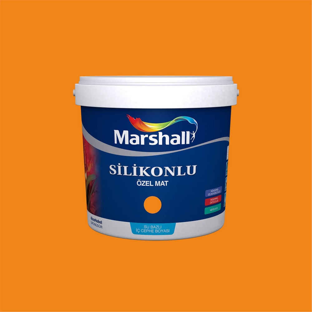 Marshall E2.64.59 1 Litre Silikonlu Özel Mat Su Bazlı İç Cephe Boyası (MARSHALL.5134336)