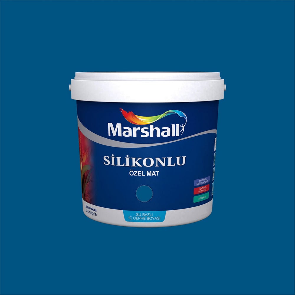 Marshall T4.43.26 1 Litre Silikonlu Özel Mat Su Bazlı İç Cephe Boyası (MARSHALL.5134336)
