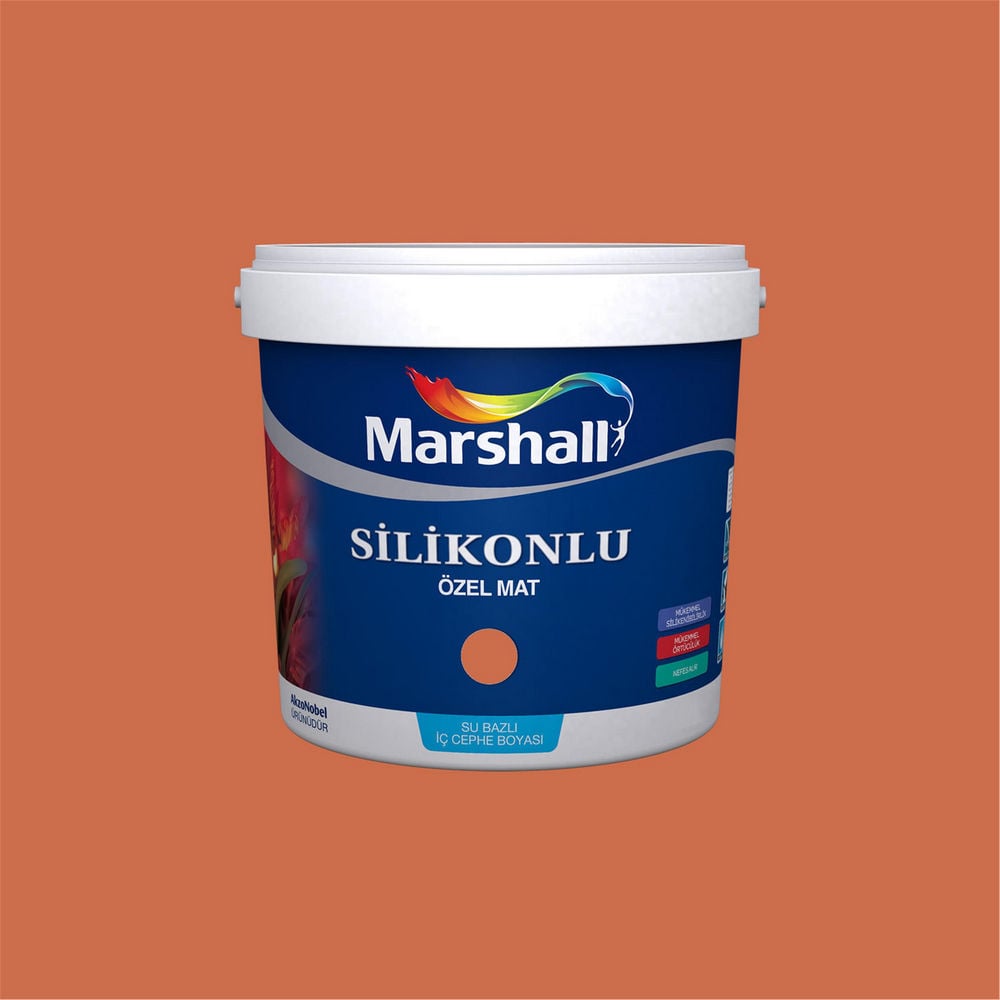 Marshall 50YR 26/461 2,5 Litre Silikonlu Özel Mat Su Bazlı İç Cephe Boyası (MARSHALL.5134339)