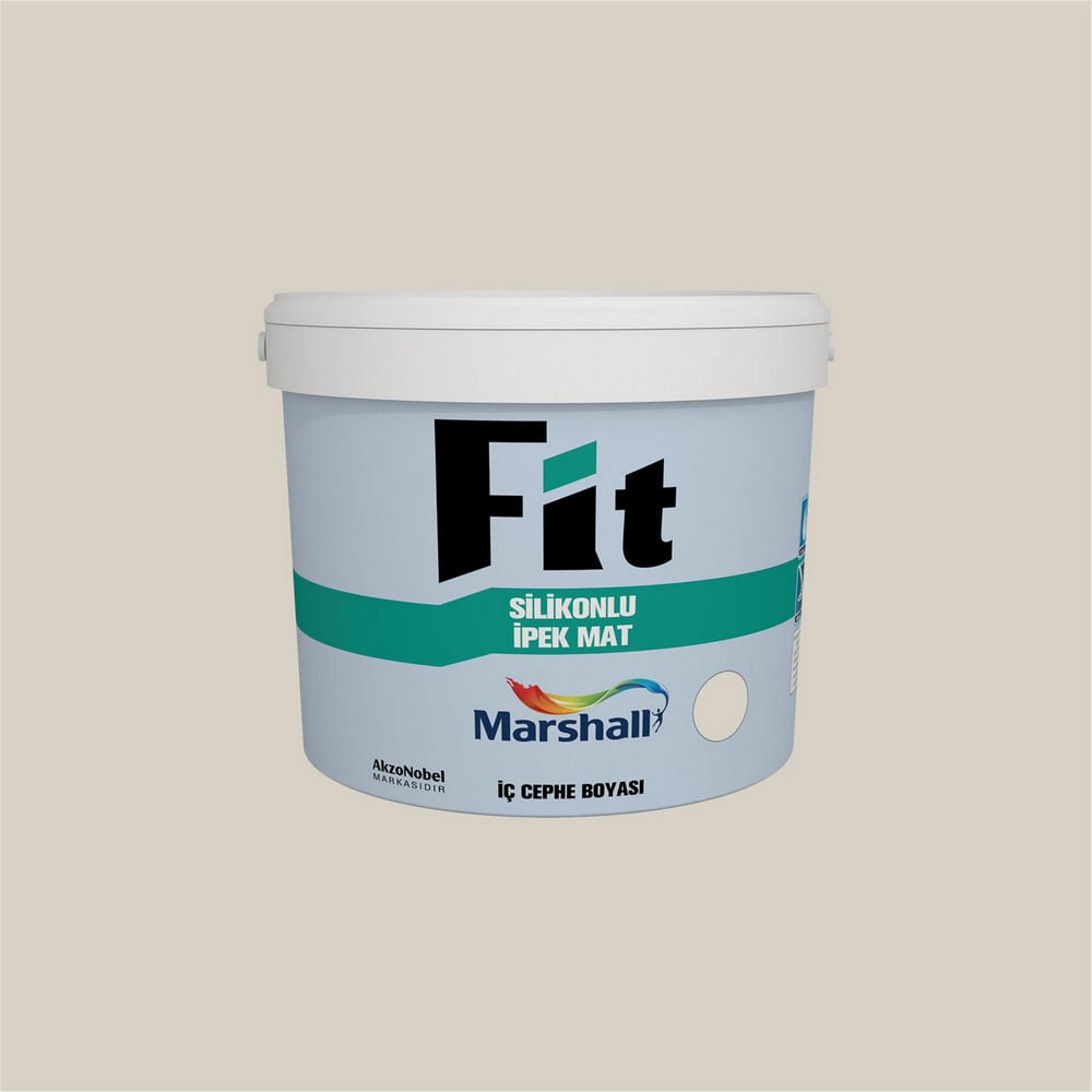 Marshall Çakıl Taşı 20 Kg Fit Silikonlu İpek Mat İç Cephe Boyası (MARSHALL.5556251)