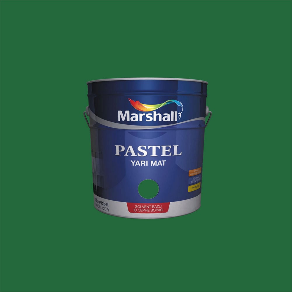 Marshall K9.52.32 1 Litre Pastel Yarı Mat Solvent Bazlı İç Cephe Boyası (MARSHALL.5599001)