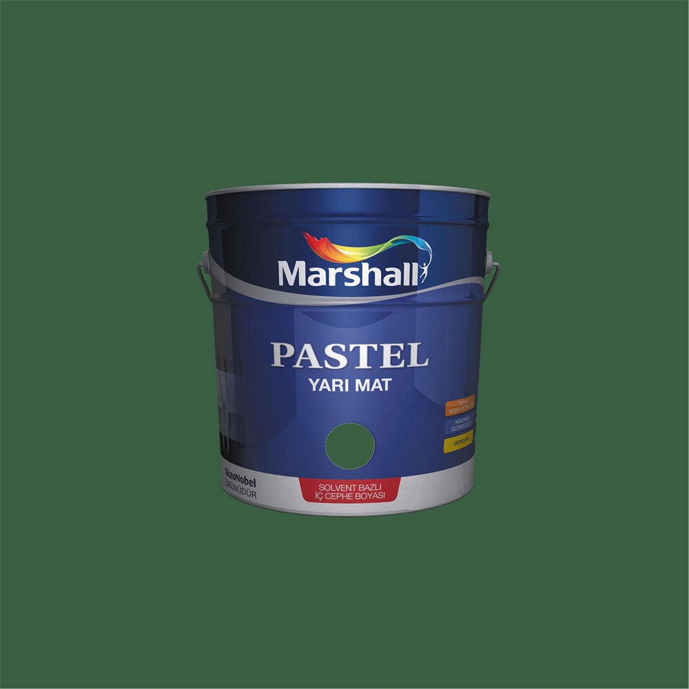 Marshall K8.32.29 2,5 Litre Pastel Yarı Mat Solvent Bazlı İç Cephe Boyası (MARSHALL.5599004)