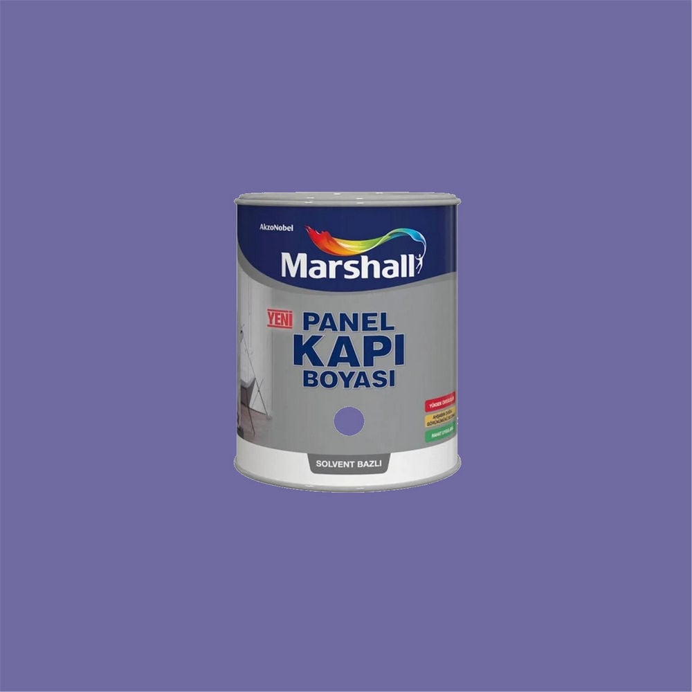 Marshall 08RB 19/308 1 Litre Solvent Bazlı Panel Kapı Boyası (MARSHALL.5698025)