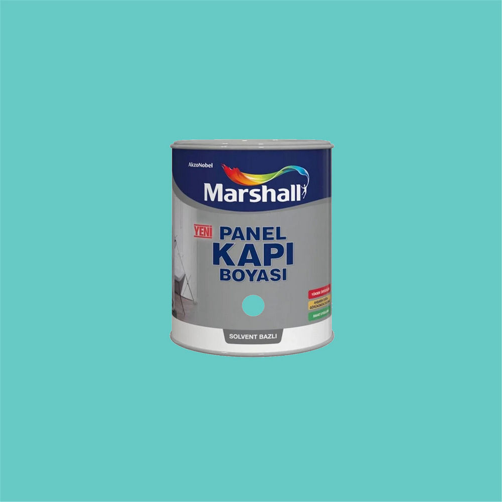 Marshall 87GG 51/291 2,5 Litre Solvent Bazlı Panel Kapı Boyası (MARSHALL.5698026)