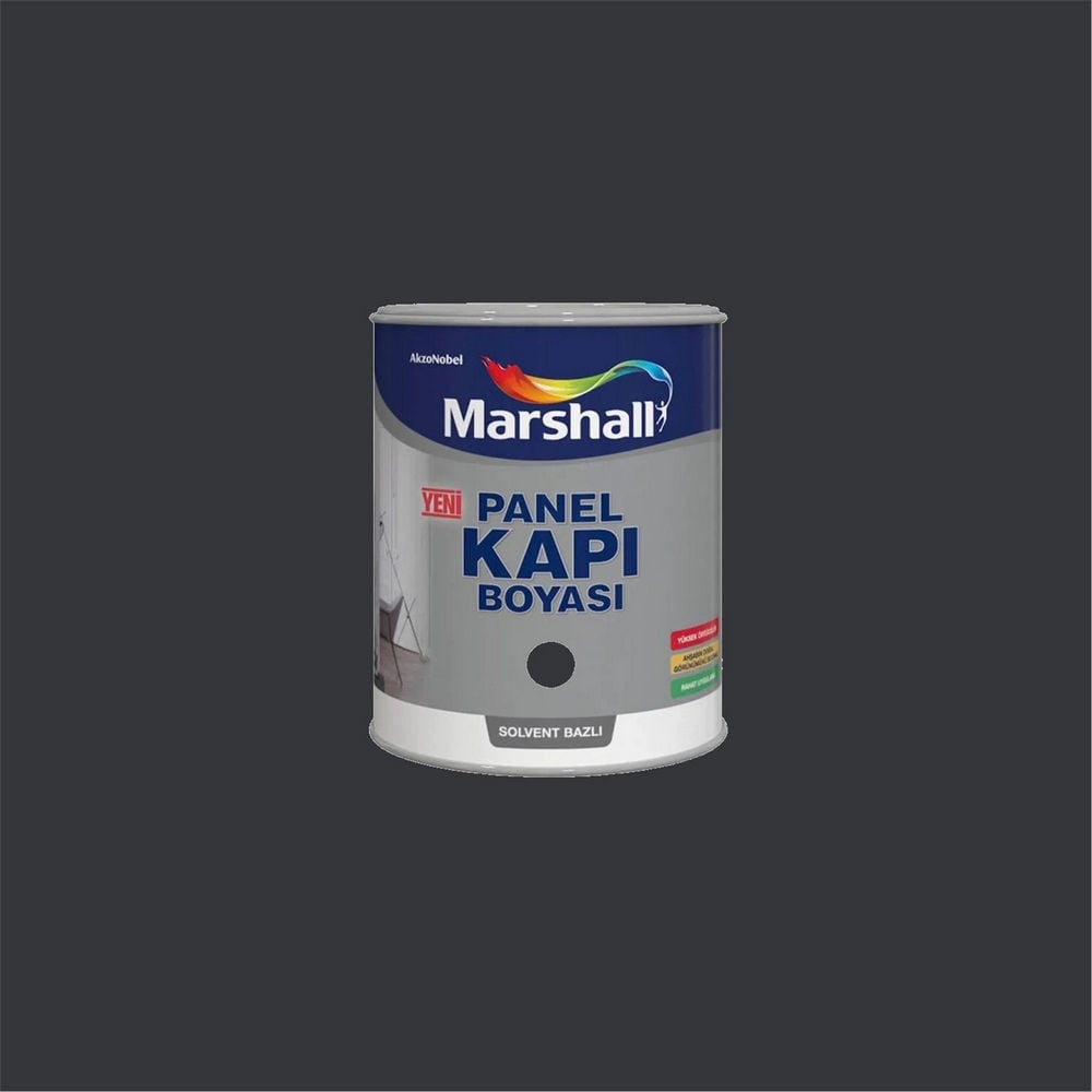 Marshall 30BB 05/022 1 Litre Solvent Bazlı Panel Kapı Boyası (MARSHALL.5698029)