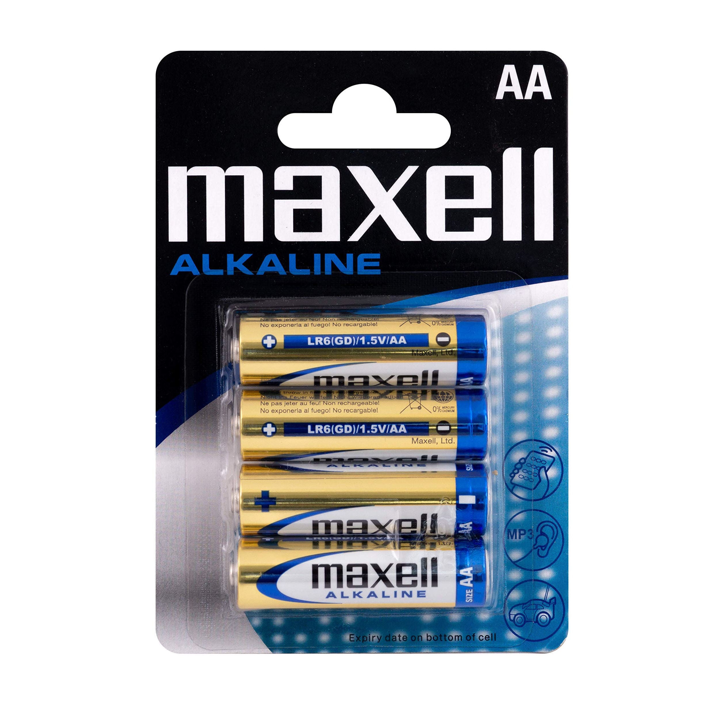Maxell 4' Lü LR6 Blister Alkalin Pil (MAXELL-240003426)