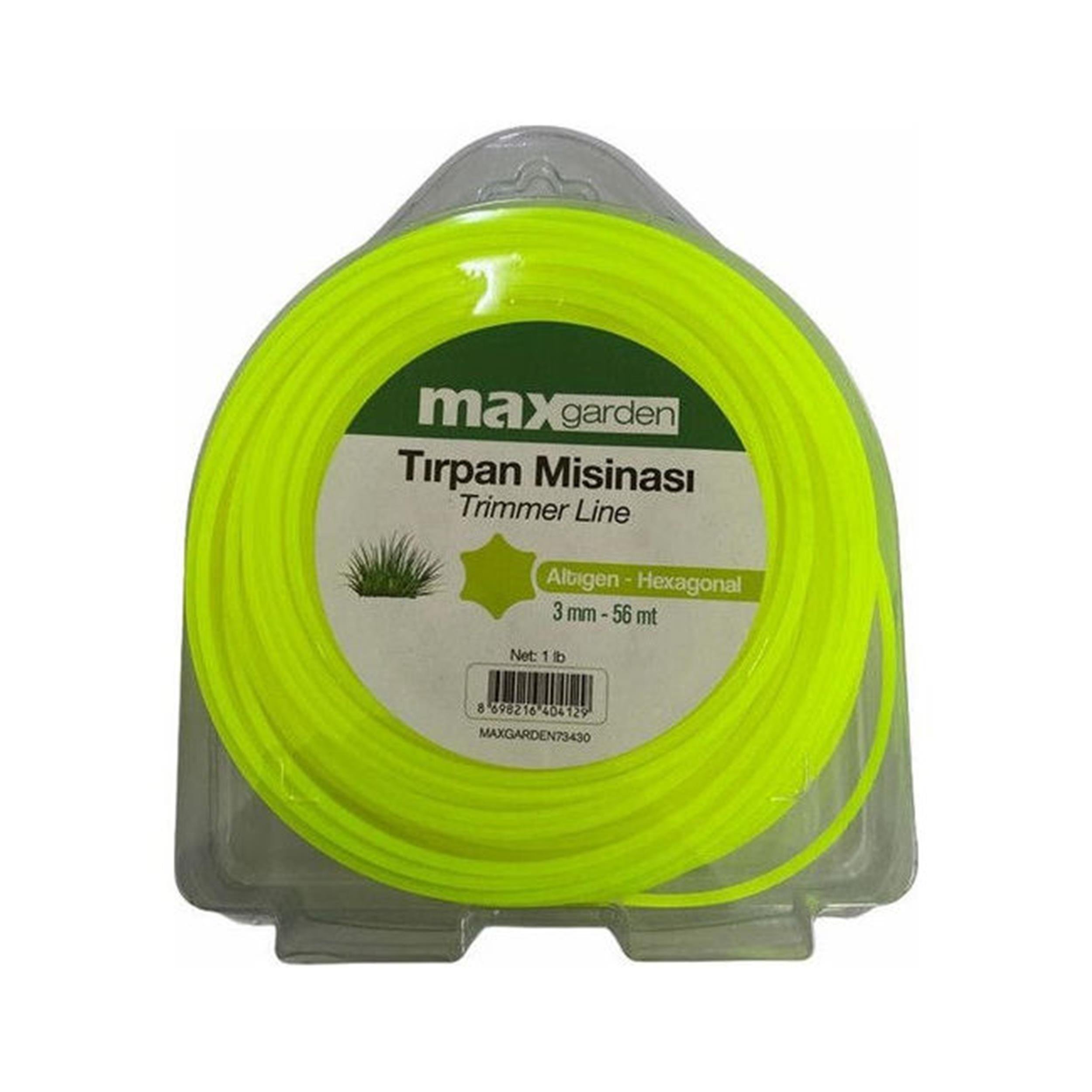 Max Garden 3 mm Yuvarlak Tırpan Misinası (56 Metre) (MAXGARDEN73428)