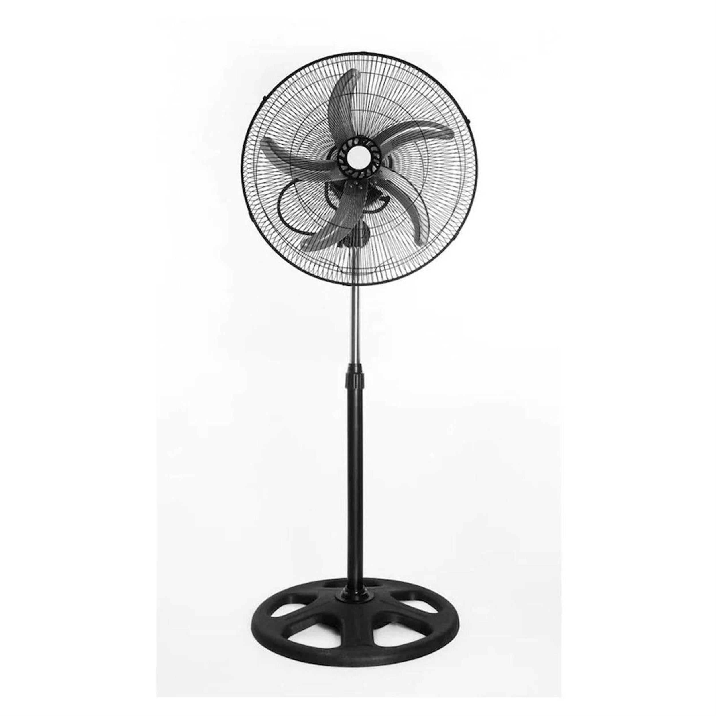 Maximus Siyah 75 Watt Venüs 18 Sanayi Tip 4 Salınım Ayaklı Vantilatör (MAXIMUS.500124)