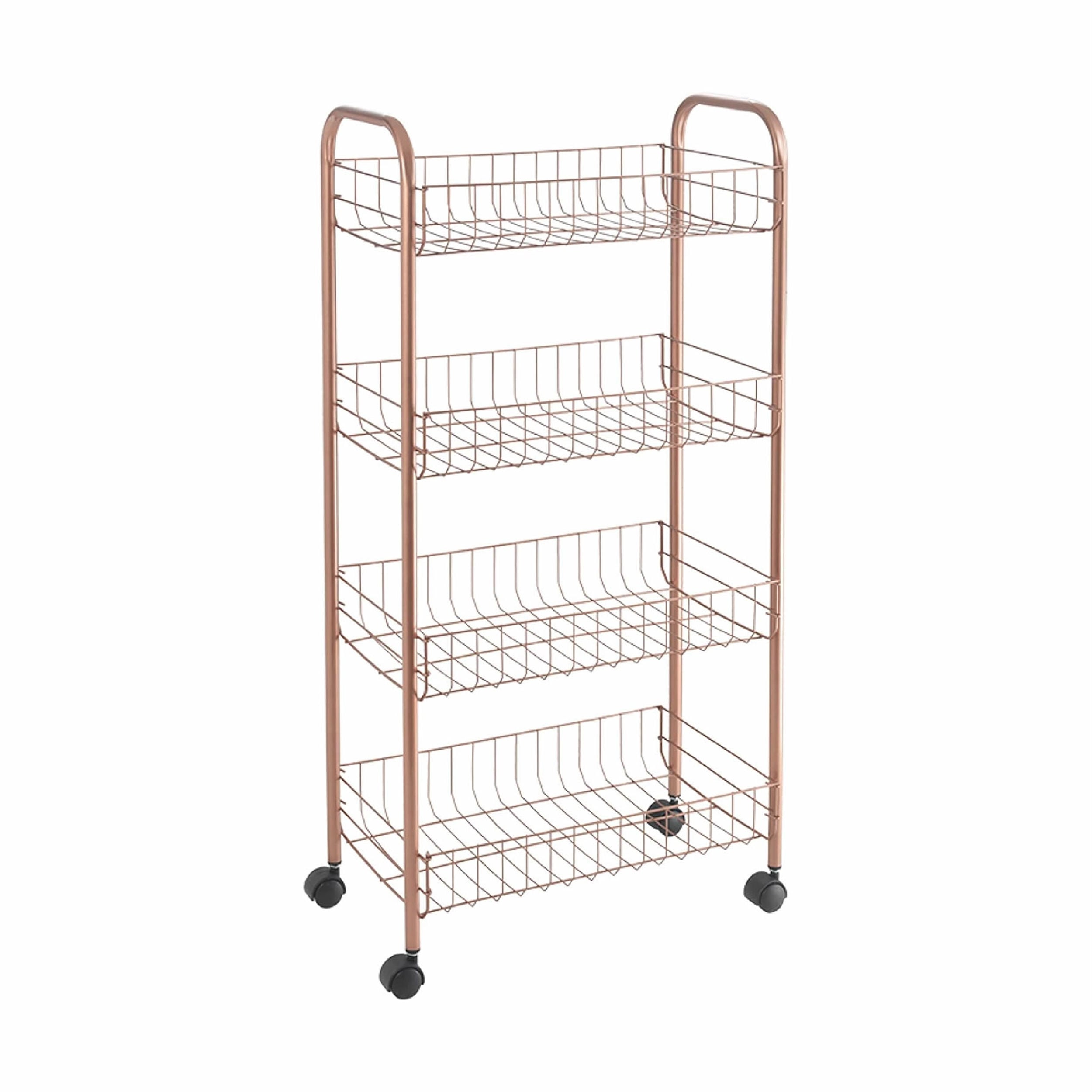 Metaltex Ascona Copper 4 Katlı Raf (METALTEX-M344404)