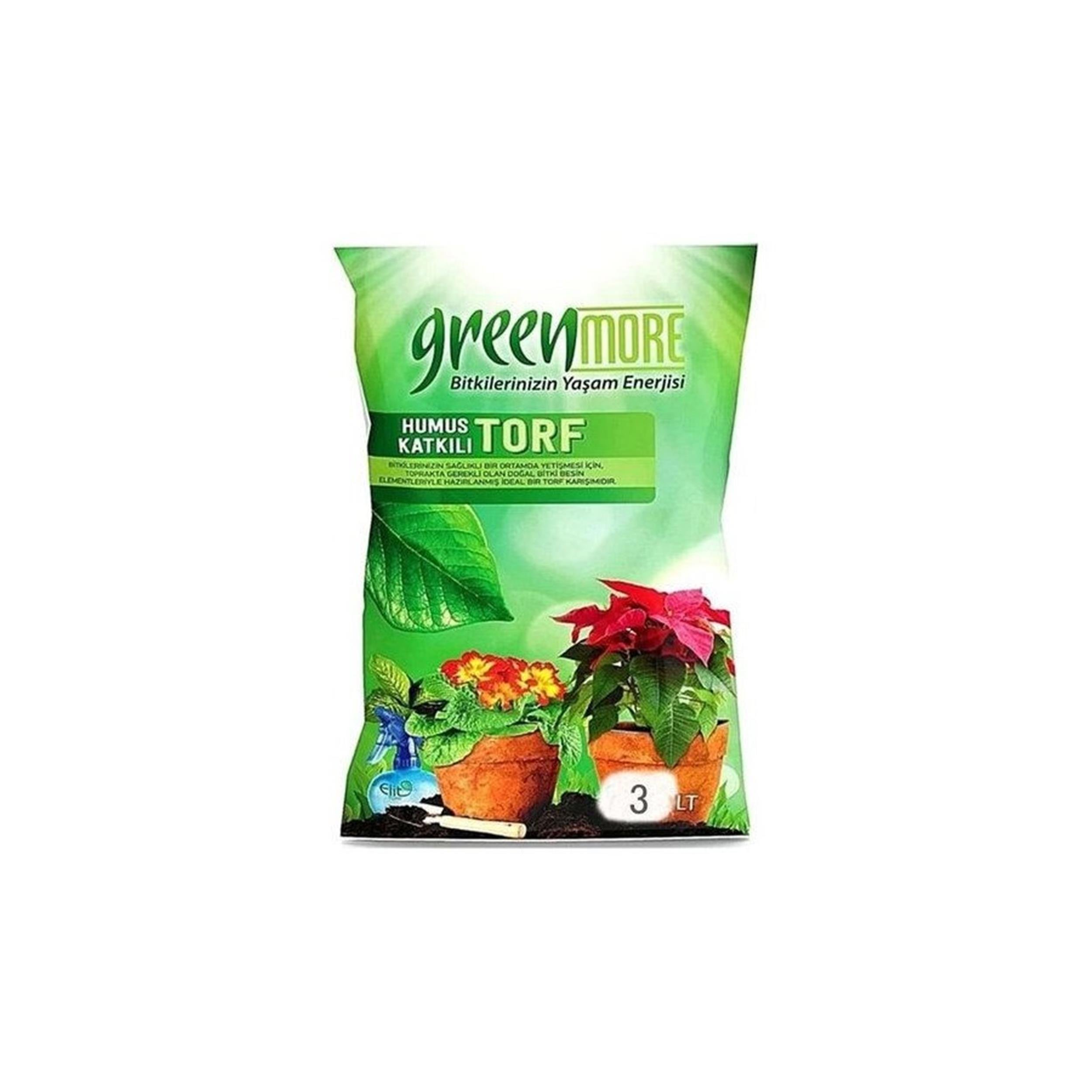 Greenmore 3 Litre Bitki Toprağı (MRM-02628)