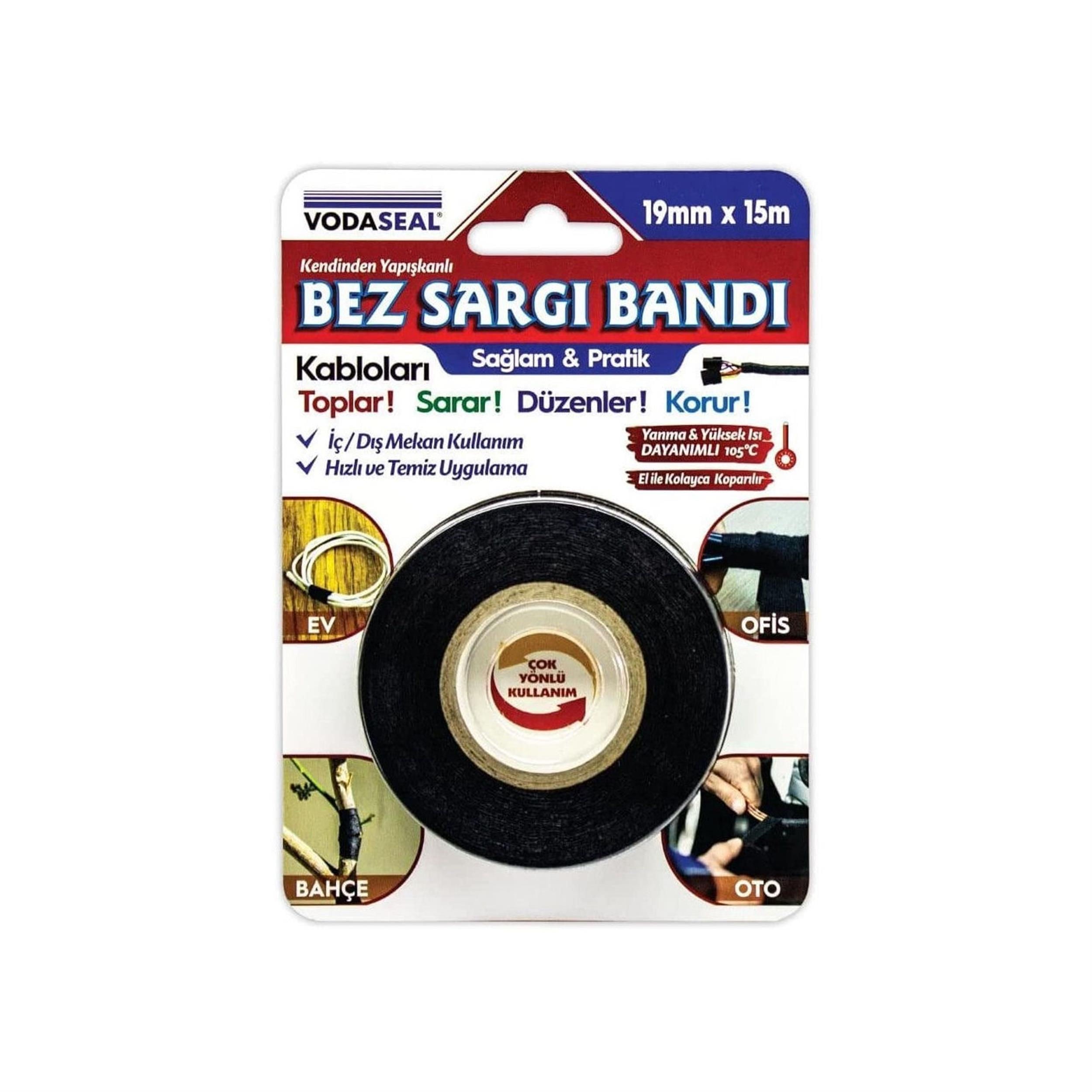 Vodaseal 19 mm 15 Metre Bez Sargı Bandı (NM-BB1915)