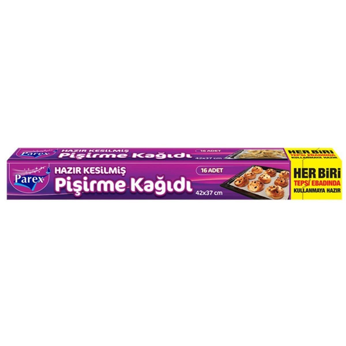 Parex Hazır Kesilmiş Pişirme Kağıdı (16 Adet) (PAREX.1909305)