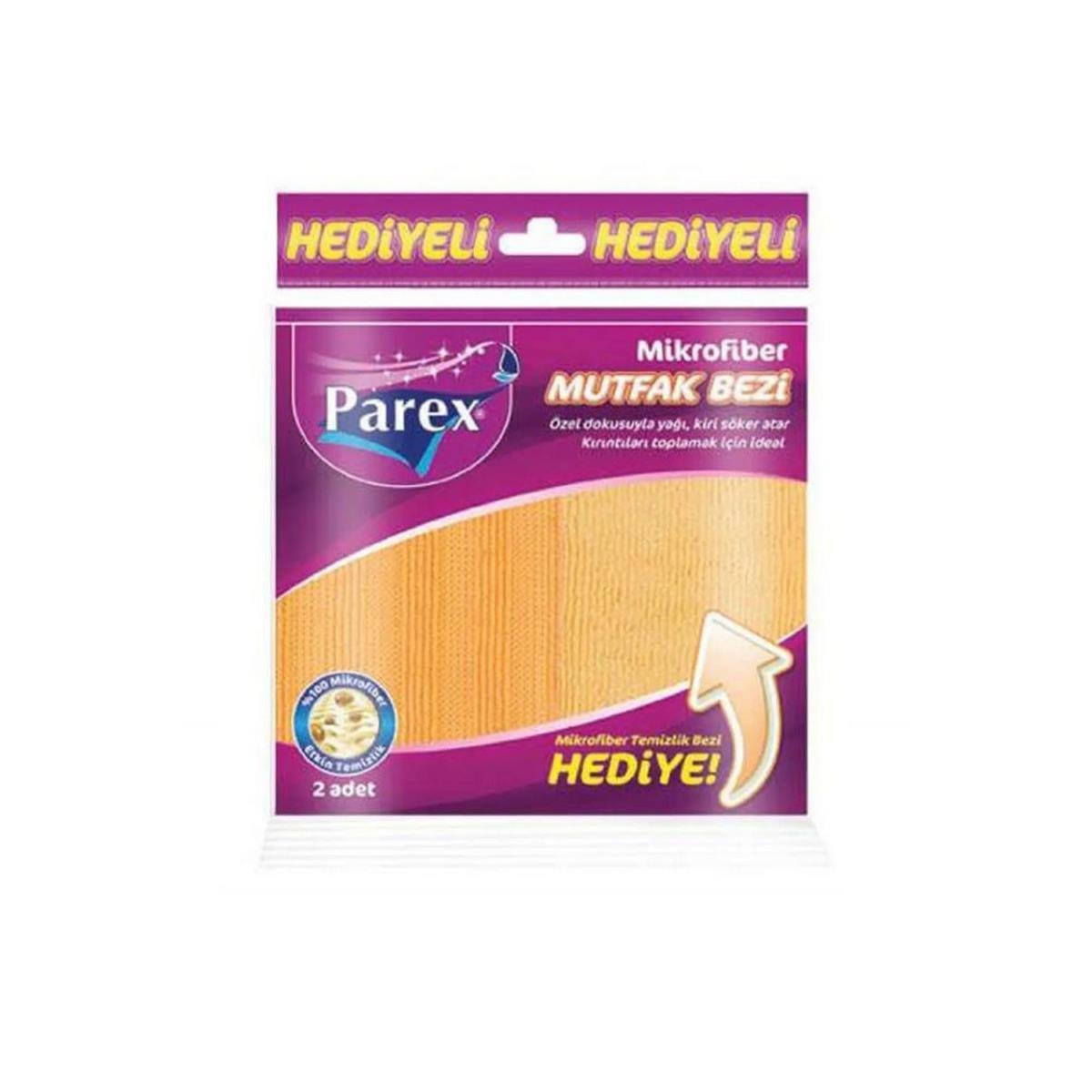 Parex Mikrofiber Mutfak Bezi + Mikrofiber Temizlik Bezi (PAREX.1909689)